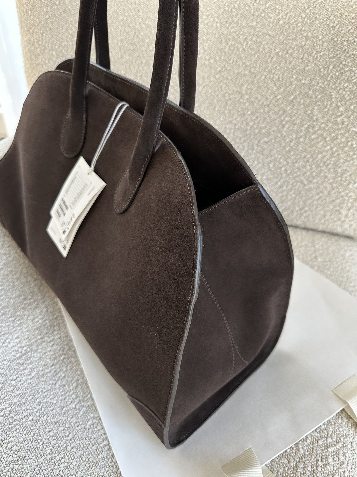 Cos Cos bowling bag tote leather suede Size ONE SIZE - 3 Thumbnail