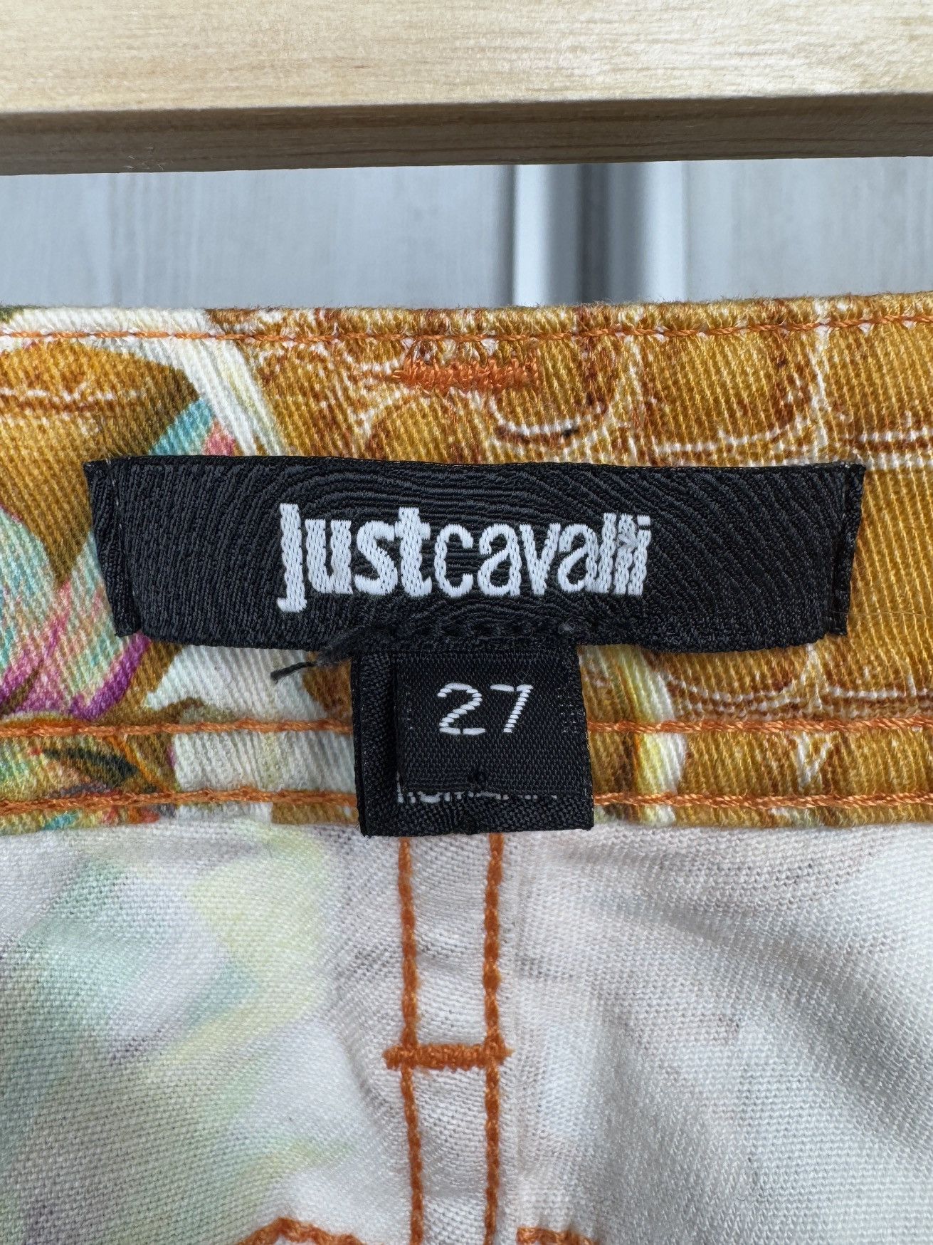 Just Cavalli Just Cavalli Multicolor Floral And Python Print Fit Jeans Size 27" / US 4 / IT 40 - 11 Thumbnail