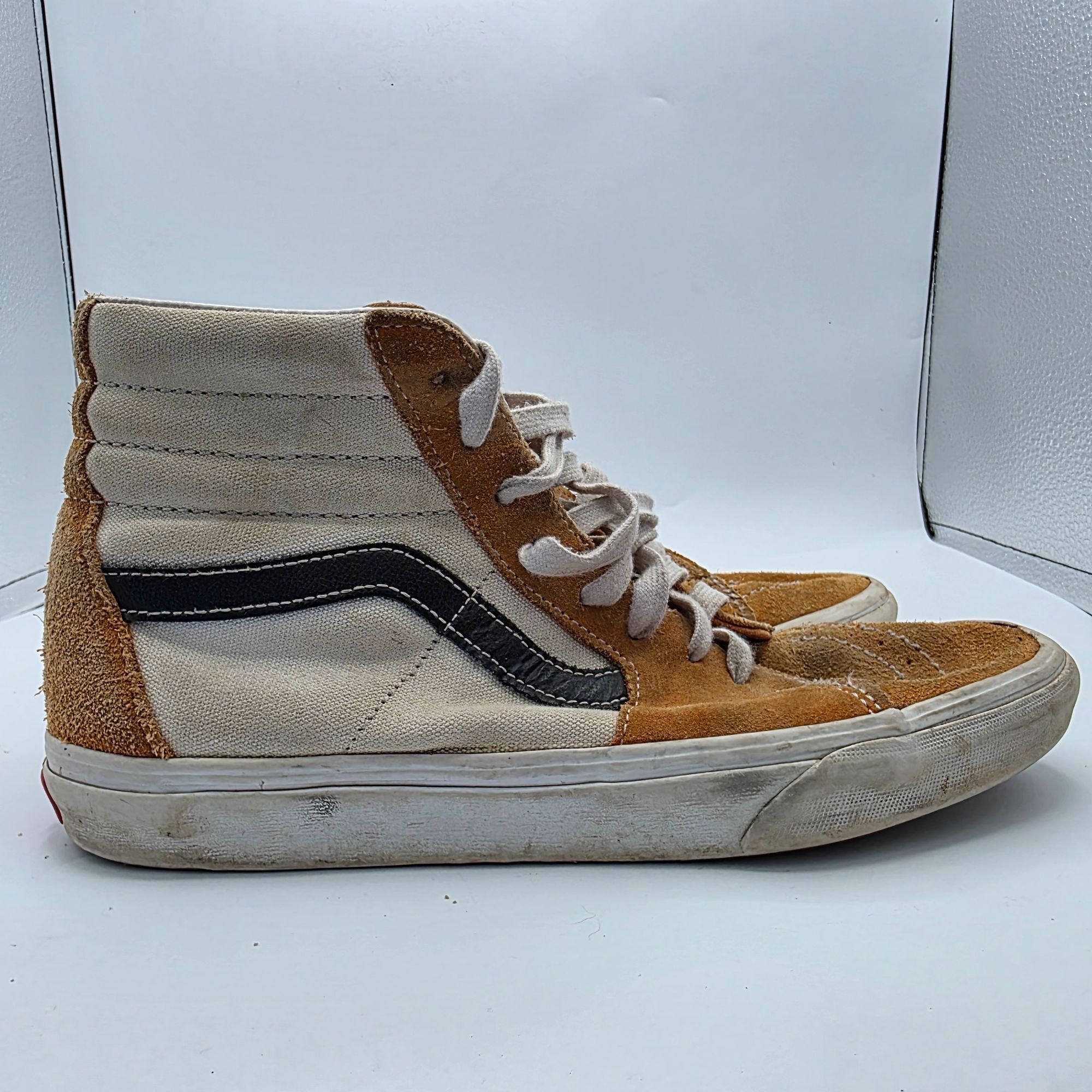 Vans Vans Sk8 Hi Retro Sport Mens Size 9 Apricot Orange True Whit Size US 9 / EU 42 - 12 Thumbnail