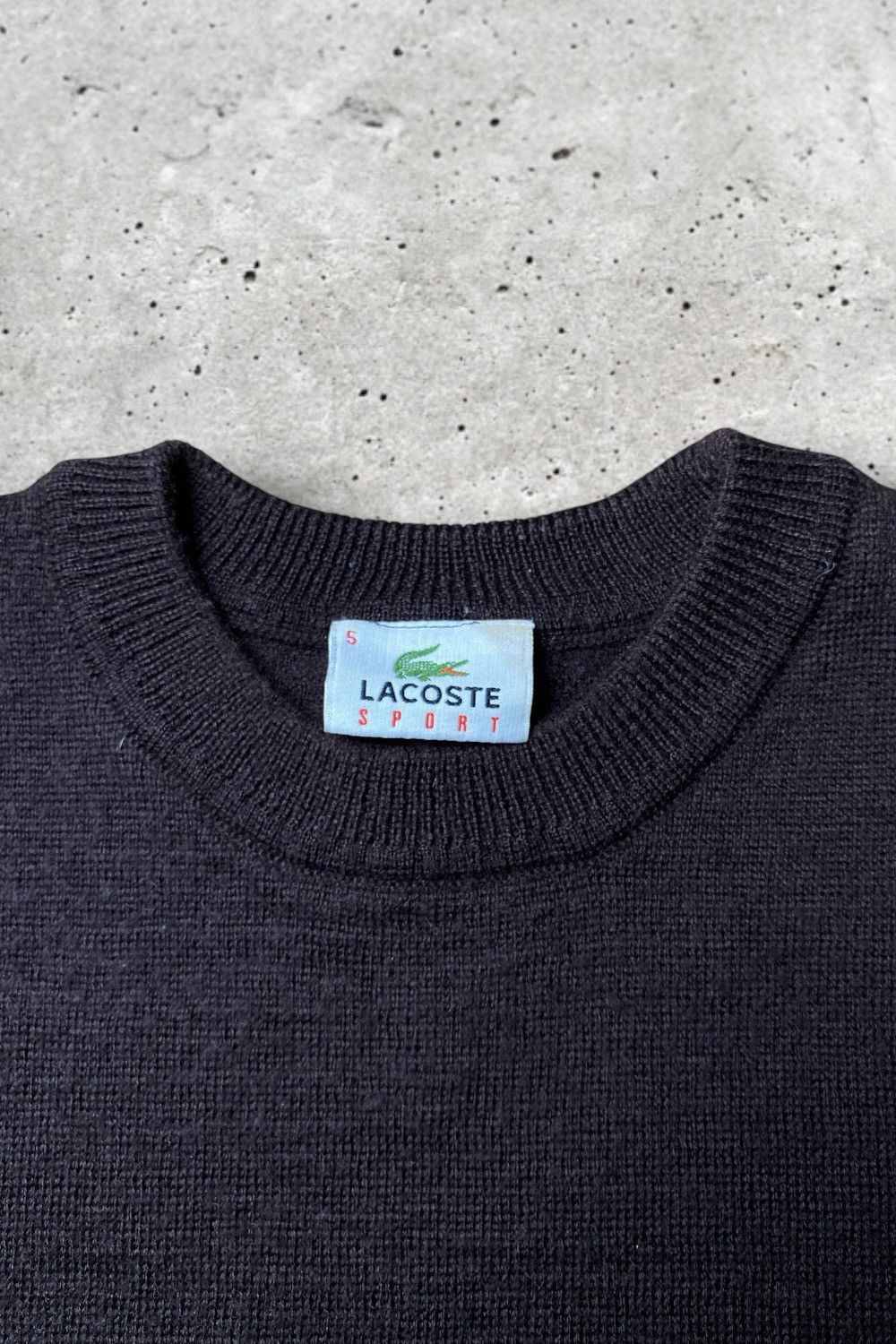Lacoste Lacoste Vintage Sweater L Brown, Braun Pullover Hoodie Men‘s Size US L / EU 52-54 / 3 - 6 Thumbnail