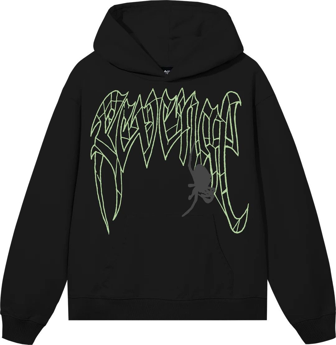Revenge SPIDER ARCH HOODIE BLACK/GLOW IN THE DARK Size US L / EU 52-54 / 3 - 3 Thumbnail