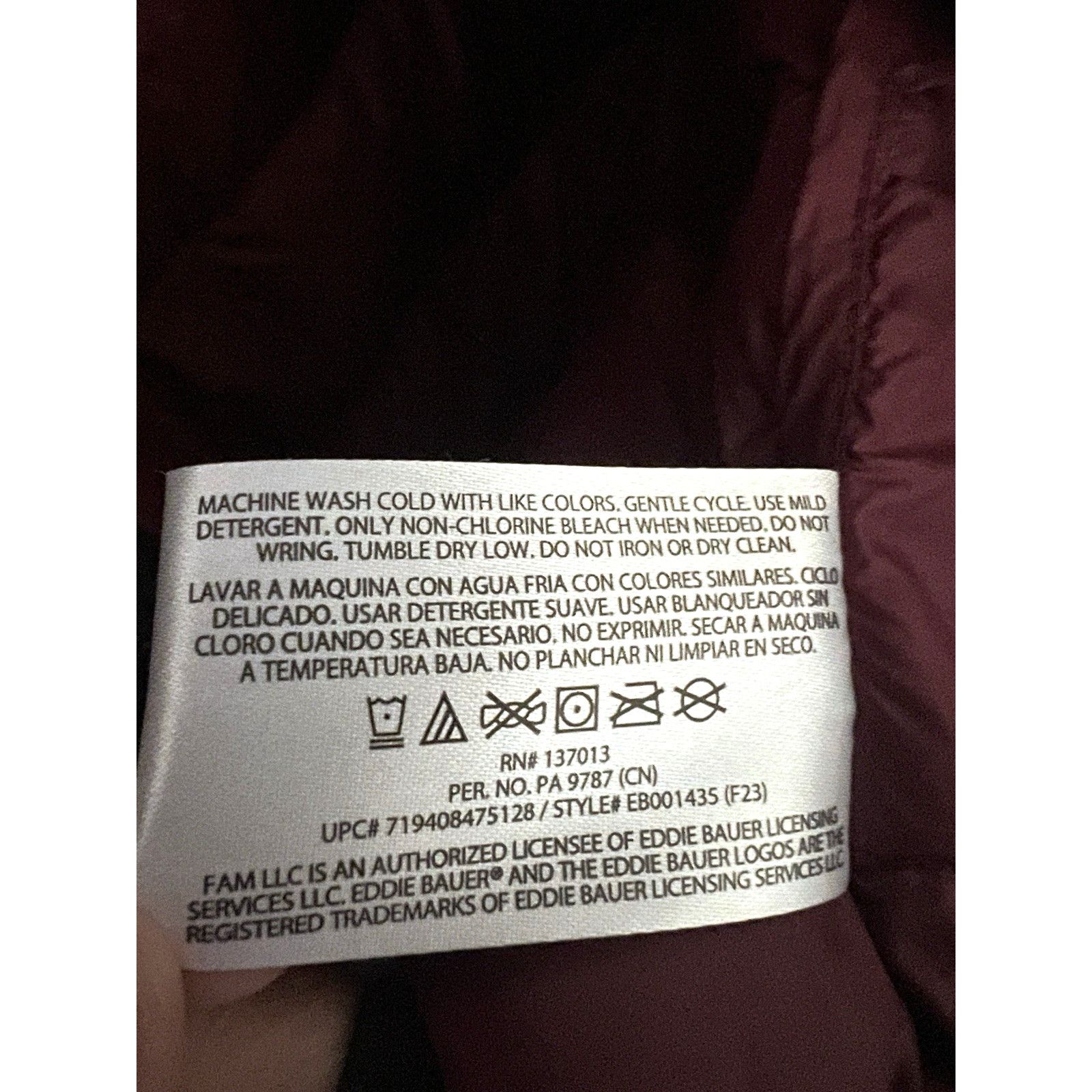 Eddie Bauer Eddie Bauer Black Goose Down Zip Up Puffer Jacket Coat 2XL Size US XXL / EU 58 / 5 - 11 Thumbnail