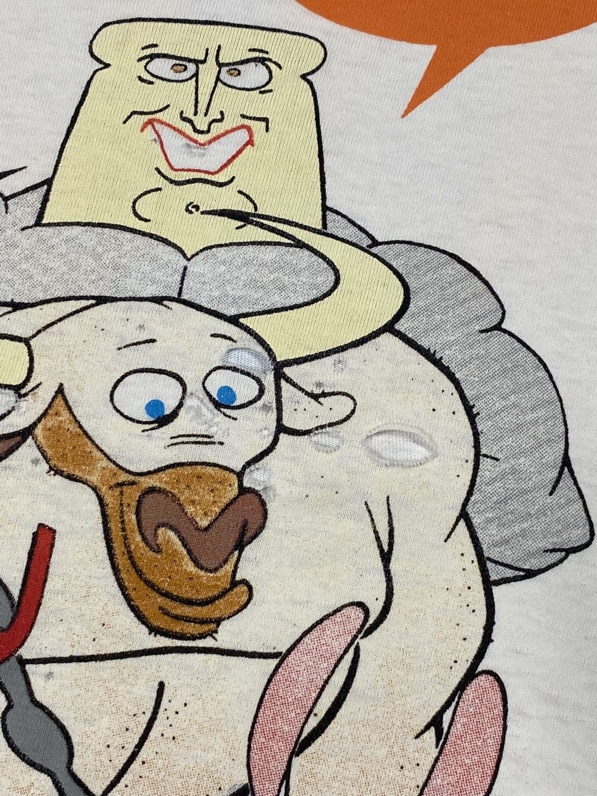 Vintage 90’s Vintage Ren & Stimpy Nickelodeon Tee Shirt Medium Size US M / EU 48-50 / 2 - 8 Thumbnail