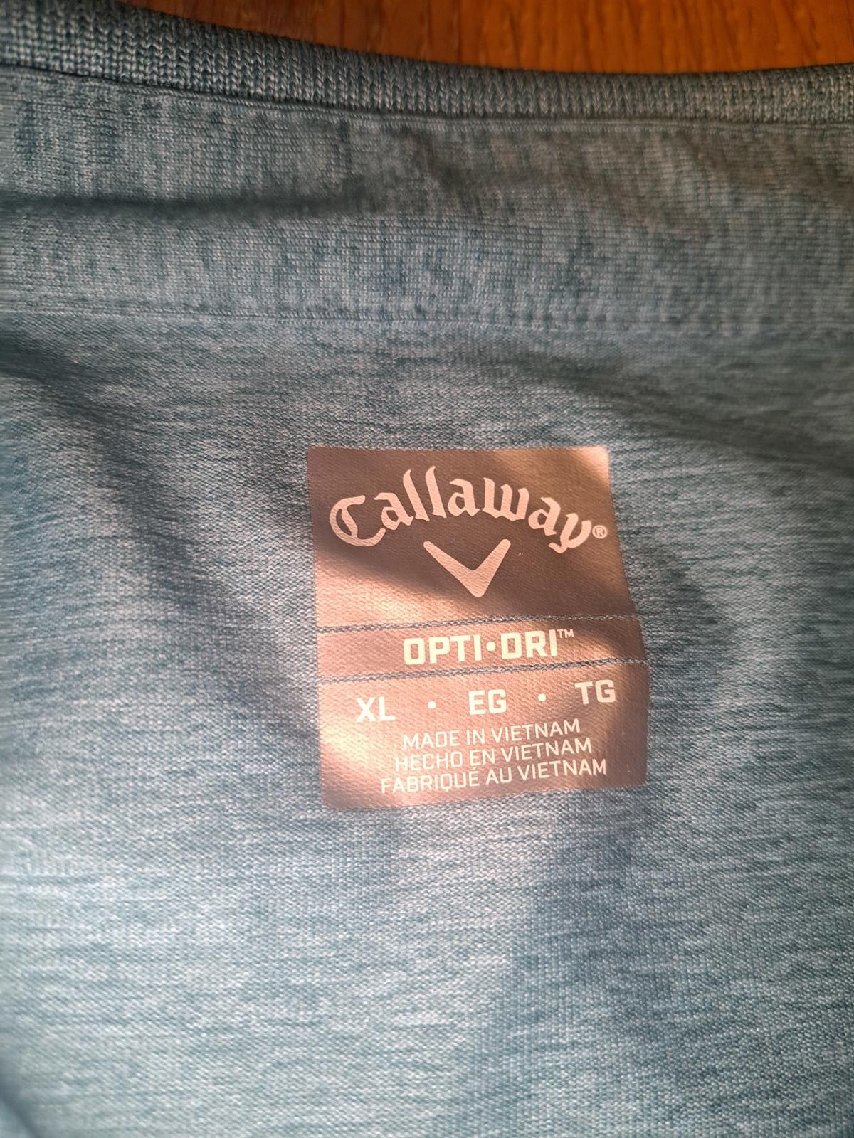 Callaway Callaway Golf Polo Shirt Mens XL Green Textured Look Size US XL / EU 56 / 4 - 2 Thumbnail