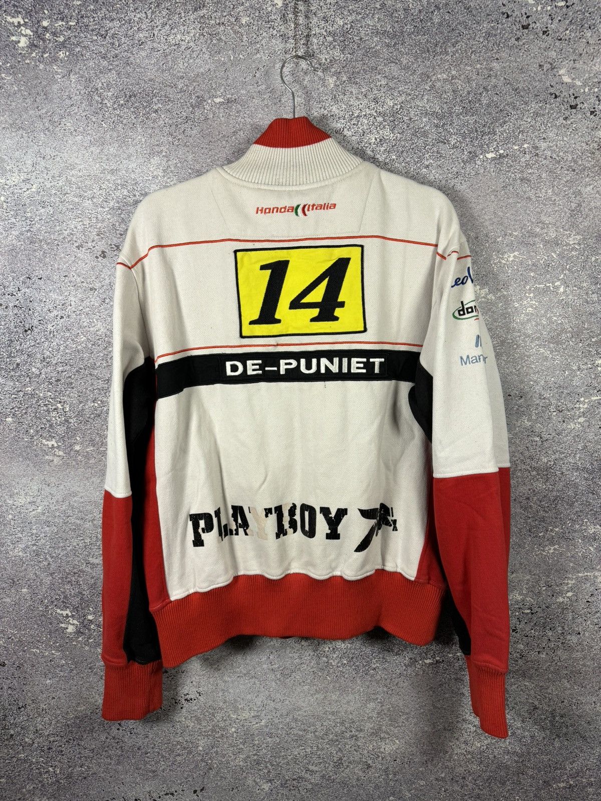 Formula 1 × Honda × Vintage Honda Gresini Racing Patches Zip Hooded F-1 Team Playboy L Size US L / EU 52-54 / 3 - 2 Thumbnail