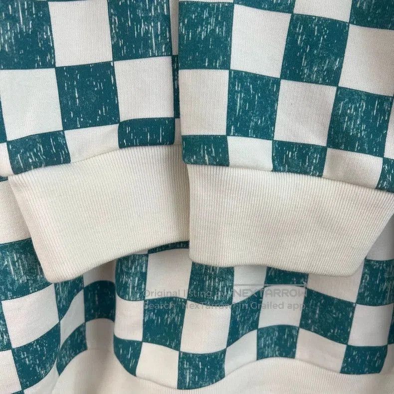 Louis Vuitton Louis Vuitton Checkerboard Fleece Sweatshirt. Size US XXL / EU 58 / 5 - 5 Thumbnail