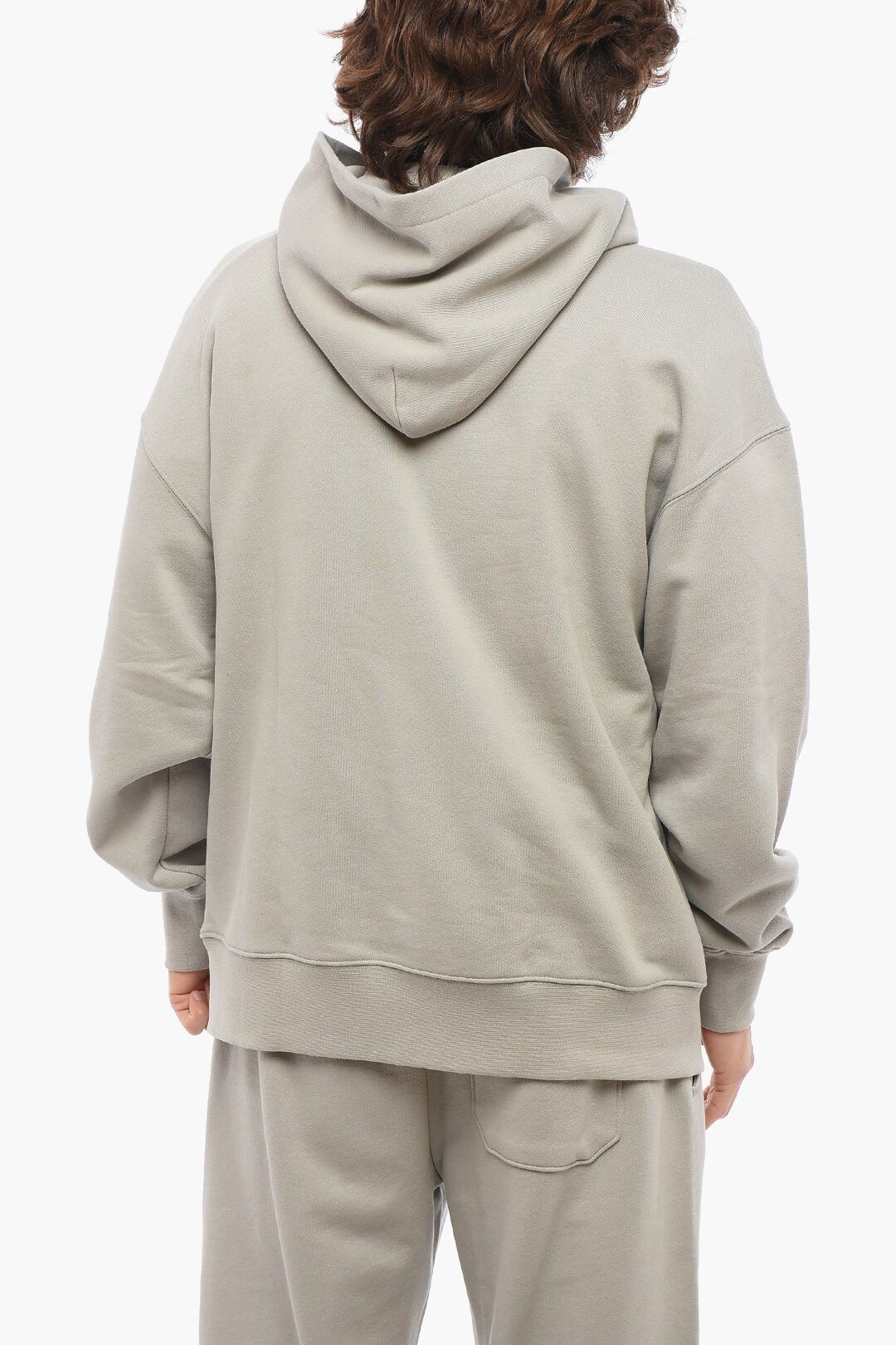 1989 STUDIO og1mm0725 Embossed Logo Cotton Hoodie in Grey Size US XL / EU 56 / 4 - 2 Thumbnail