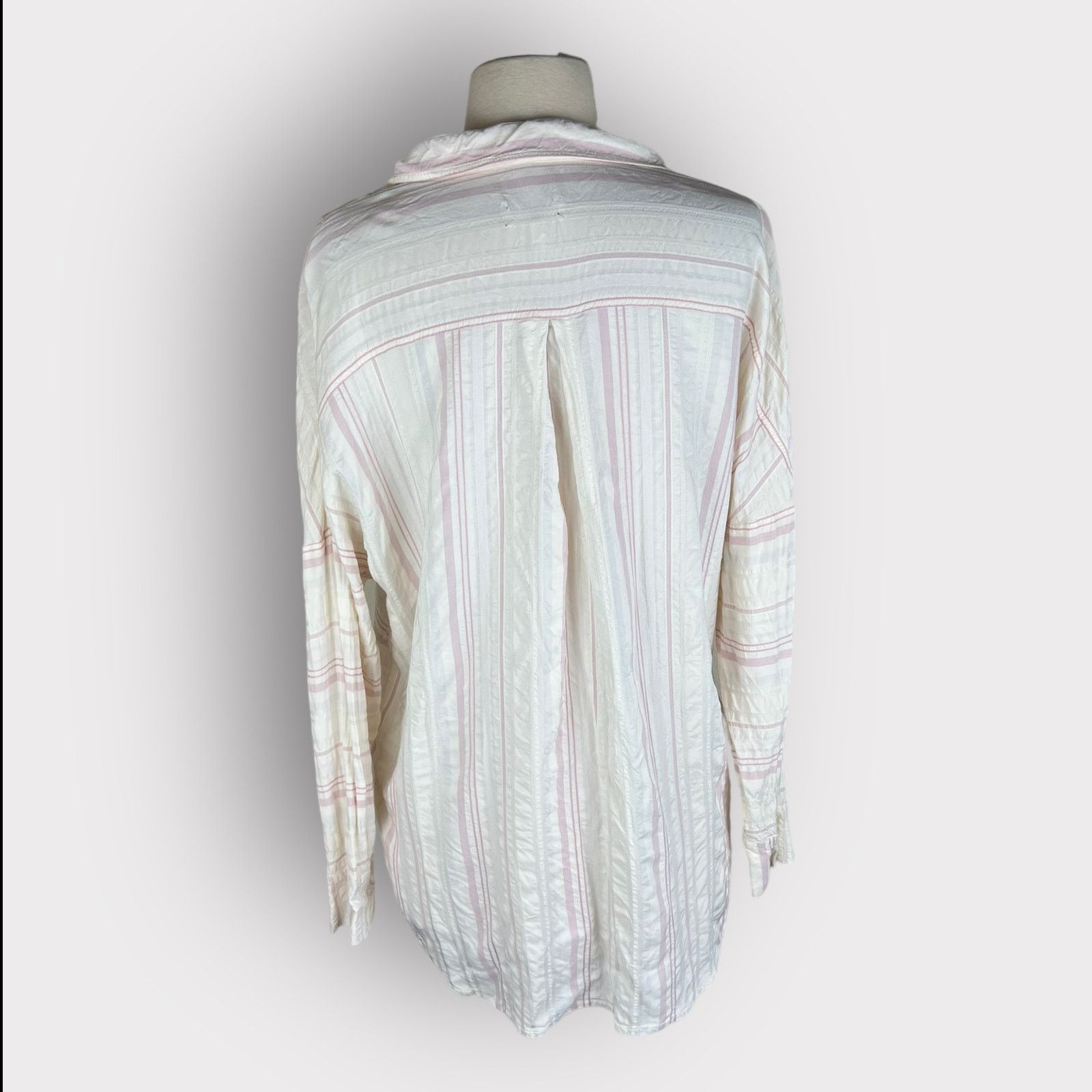 Lou & Grey Lou & Grey | Striped Oversized Buttondown Shirt | Small Size S / US 4 / IT 40 - 7 Thumbnail