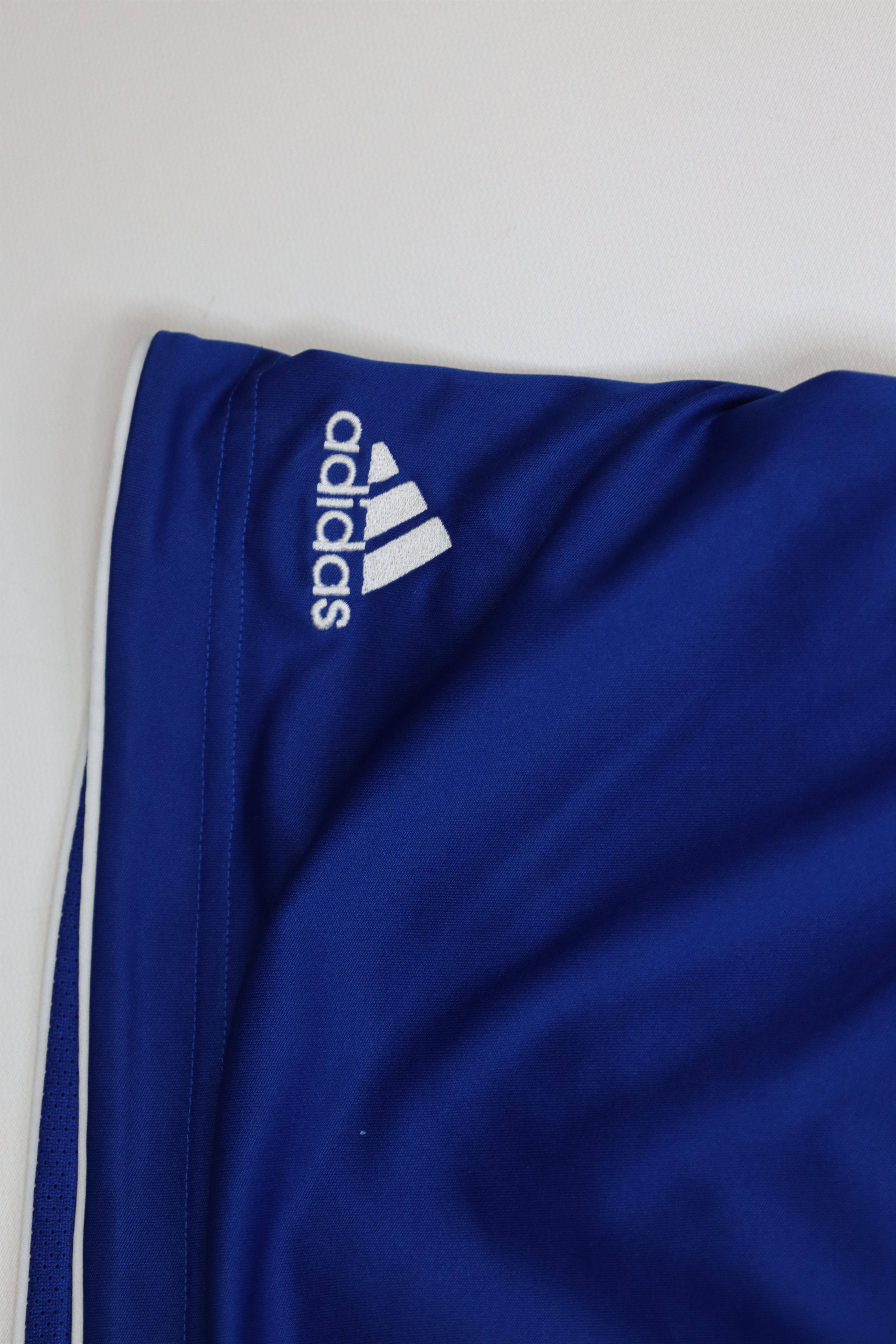 Adidas Adidas Team Issued Kansas University Basketball Shorts Blue Size US 32 / EU 48 - 6 Thumbnail