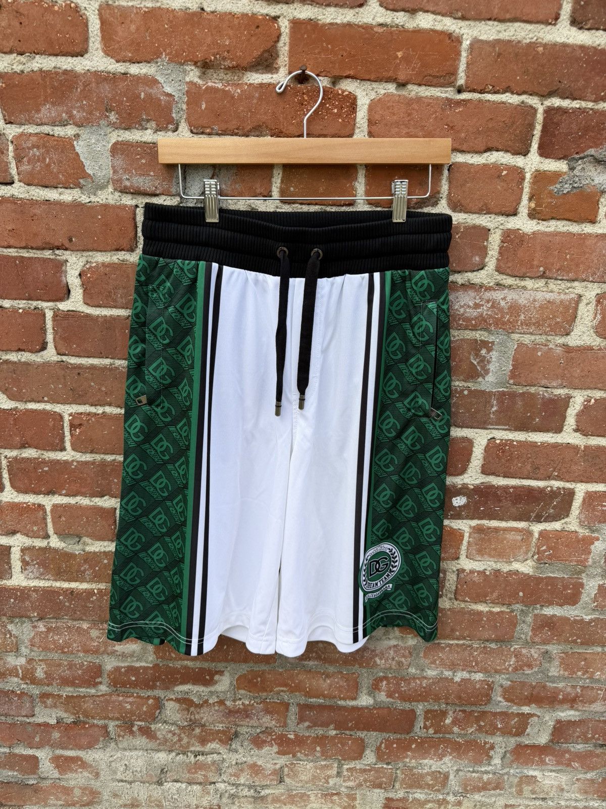 Dolce & Gabbana Dolce And Gabbana Football Jersey Shorts Size US 33 - 1 Thumbnail