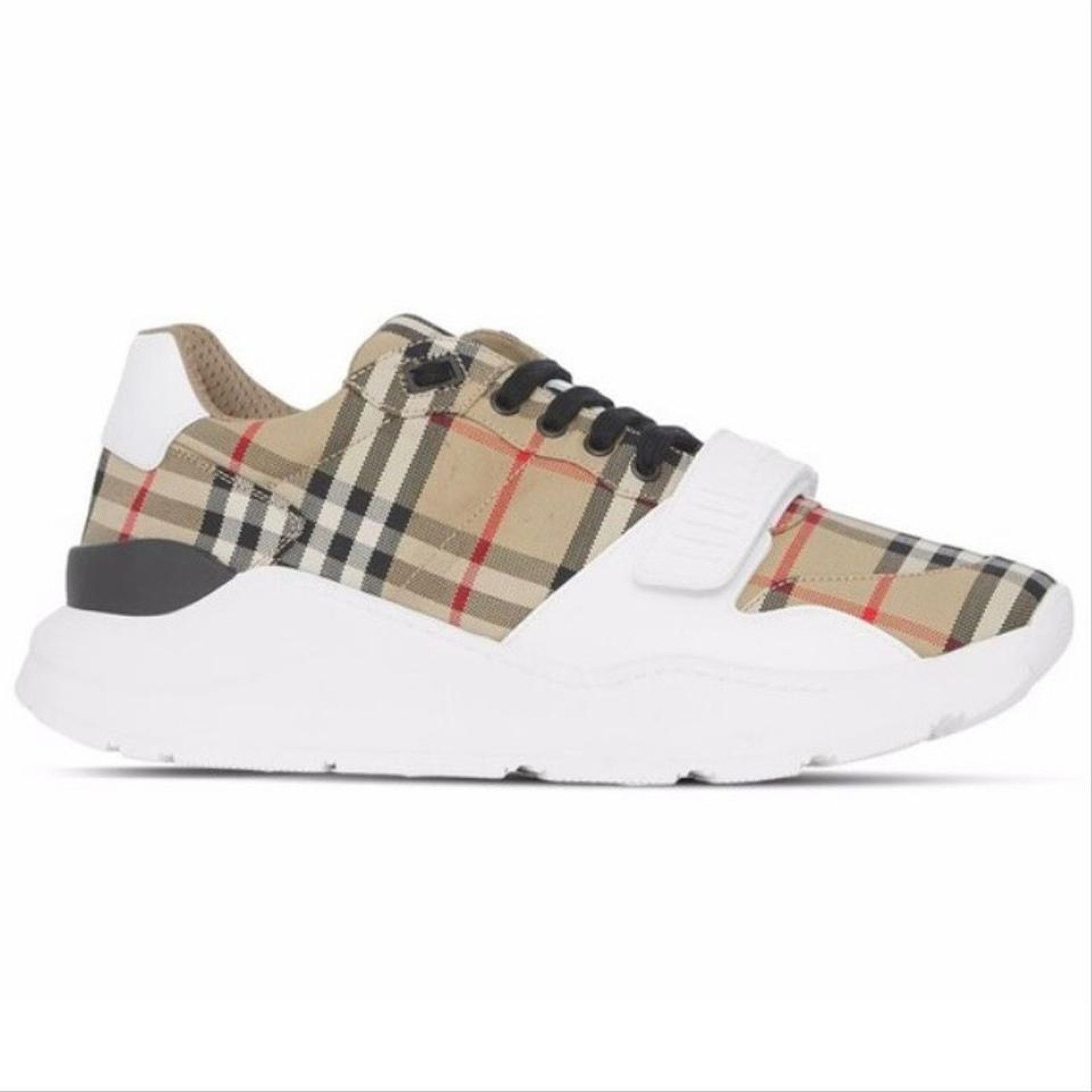 Burberry Regis logo check sneakers Size US 9 / IT 39 - 4 Thumbnail