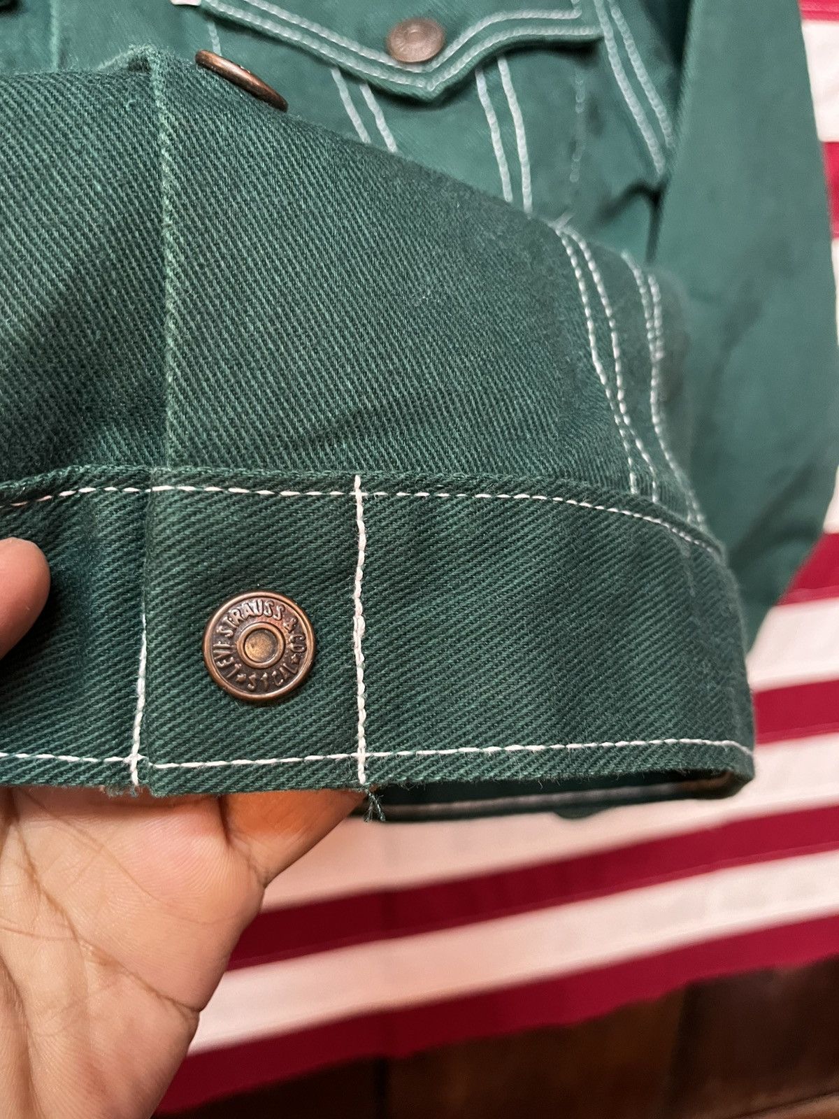 Levi's × Levi's Vintage Clothing × Vintage Vintage Levis Denim Jacket Size US XXS / EU 40 - 2 Thumbnail