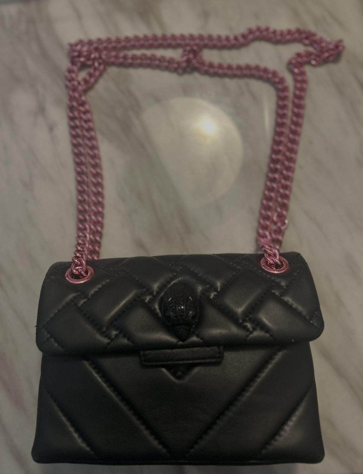 Kurt Geiger KURT GEIGER LONDON MINI KENSINGTON LEATHER CROSSBODY Size ONE SIZE - 1 Thumbnail