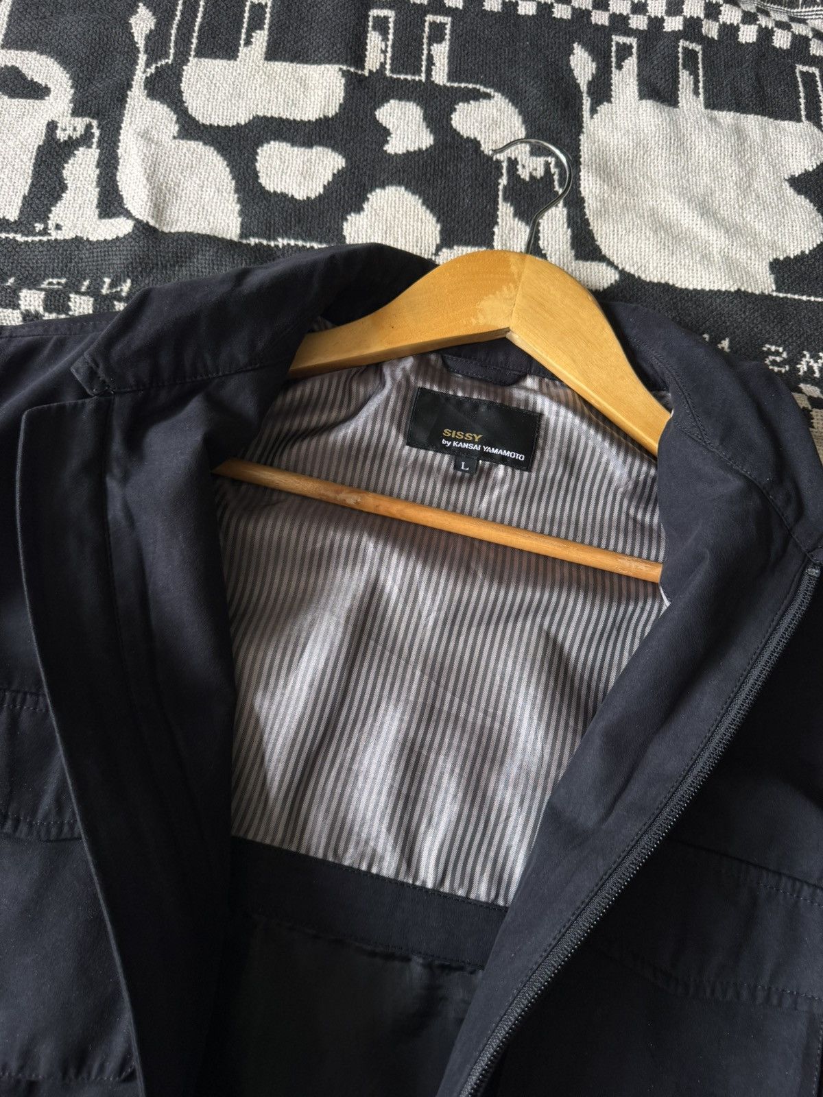 Kansai Yamamoto SISSY BY KANSAI YAMAMOTO UTILITY JACKET VELVET Size US M / EU 48-50 / 2 - 6 Thumbnail