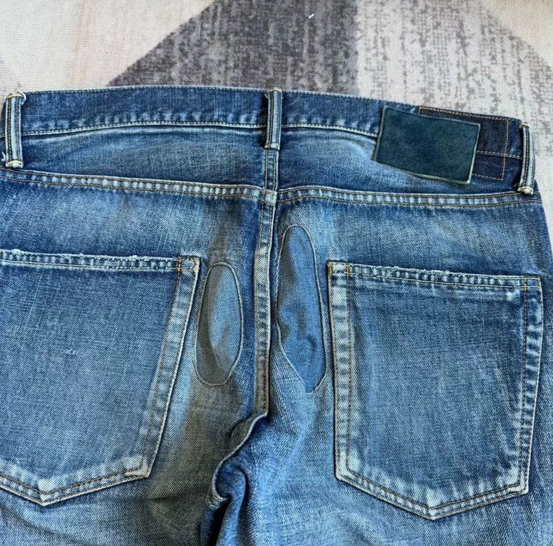 Visvim visvim size W34L30 Patch Destruction Red Ear jeans 2506-Ne Size US 34 / EU 50 - 4 Thumbnail