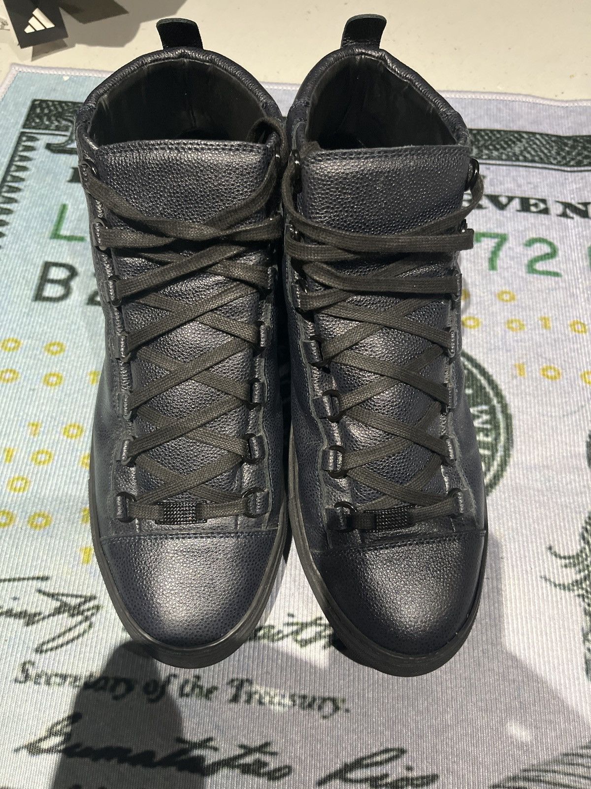 Balenciaga Vintage Mid-top Navy Balenciaga. Size US 11 / EU 44 - 1 Thumbnail