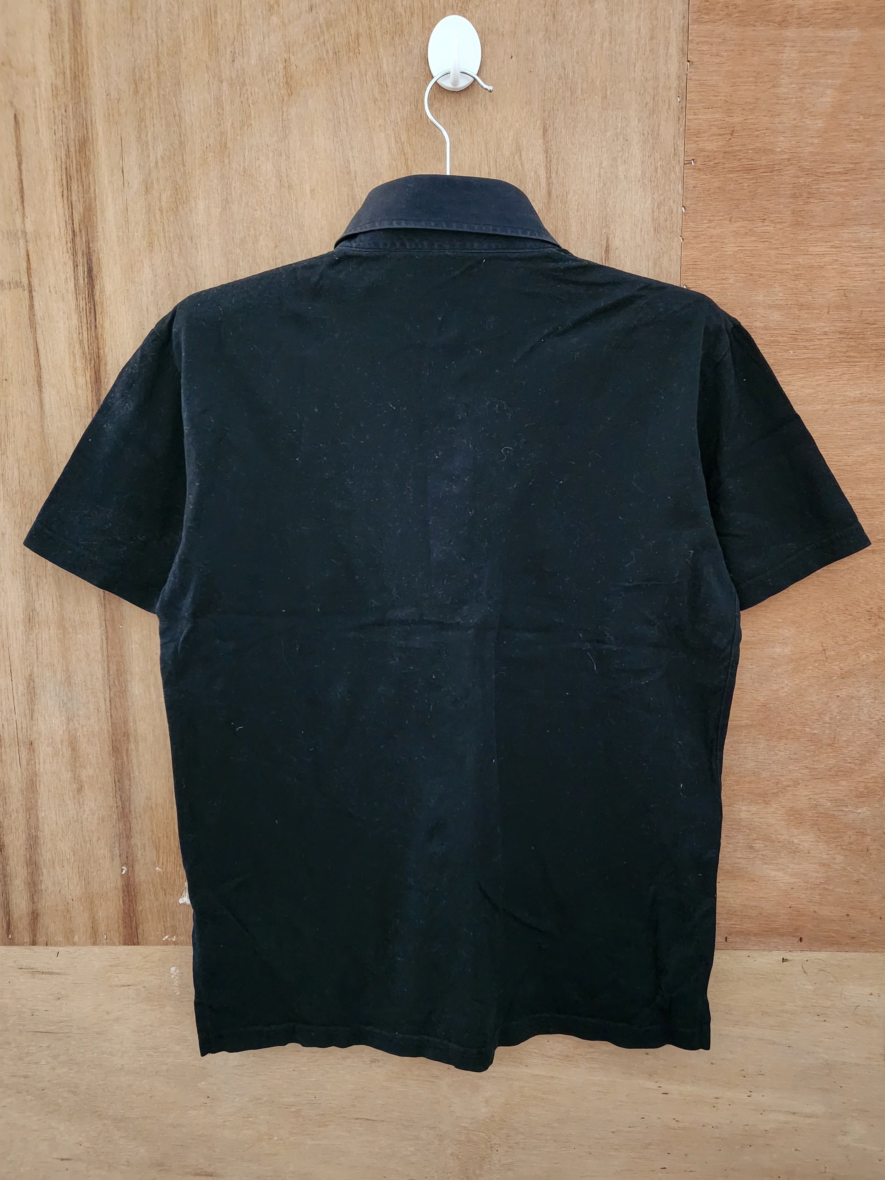 Burberry Burberry Black Polo Shirt Size US M / EU 48-50 / 2 - 2 Thumbnail