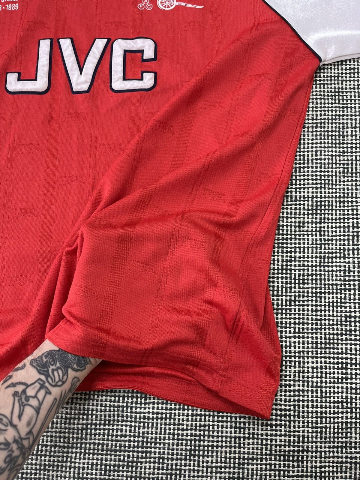 Other 1988-1989 Arsenal repro vintage soccer jersey blokecore Size US XXL / EU 58 / 5 - 4 Thumbnail