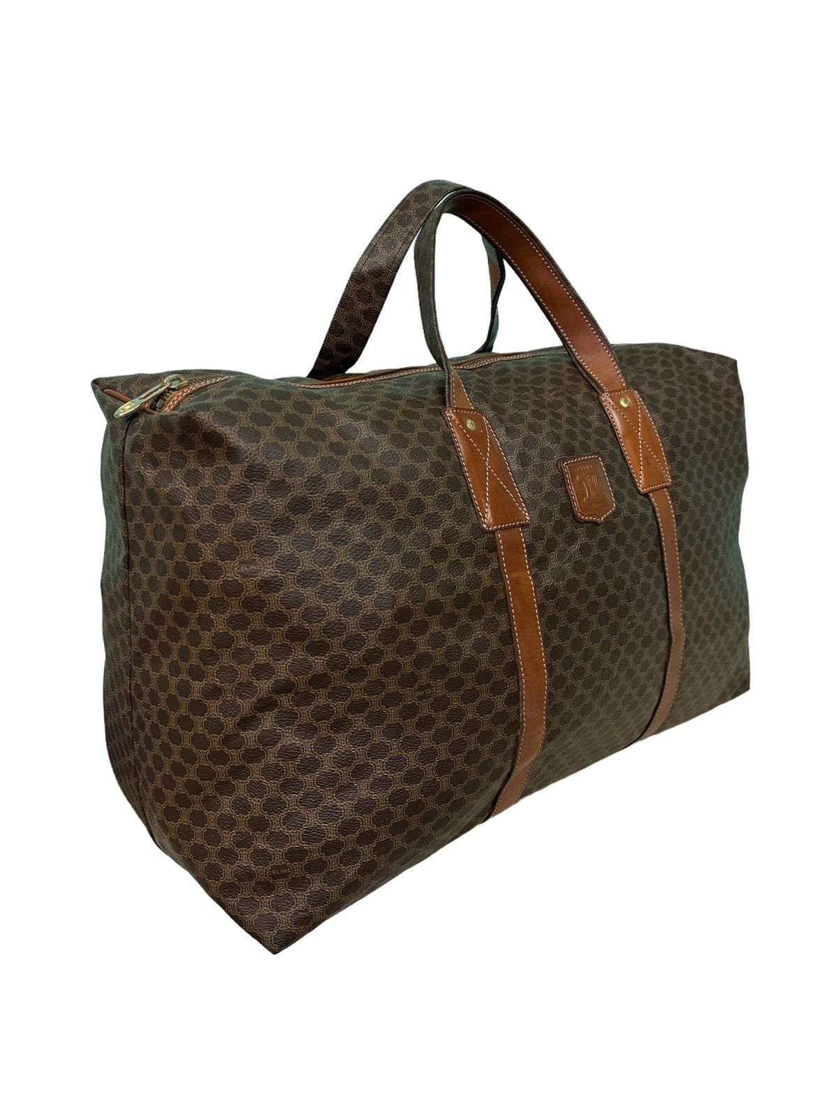 Celine AUTHENTIC VINTAGE CELINE MACADAM TRAVEL BAG Size ONE SIZE - 2 Thumbnail