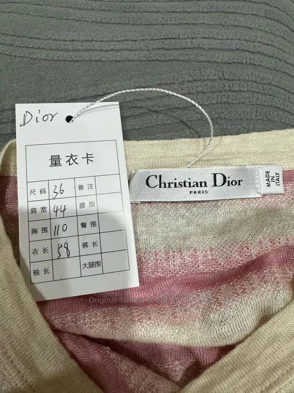 Dior Dior Striped Knit Sweater for Women . Size S / US 4 / IT 40 - 4 Thumbnail
