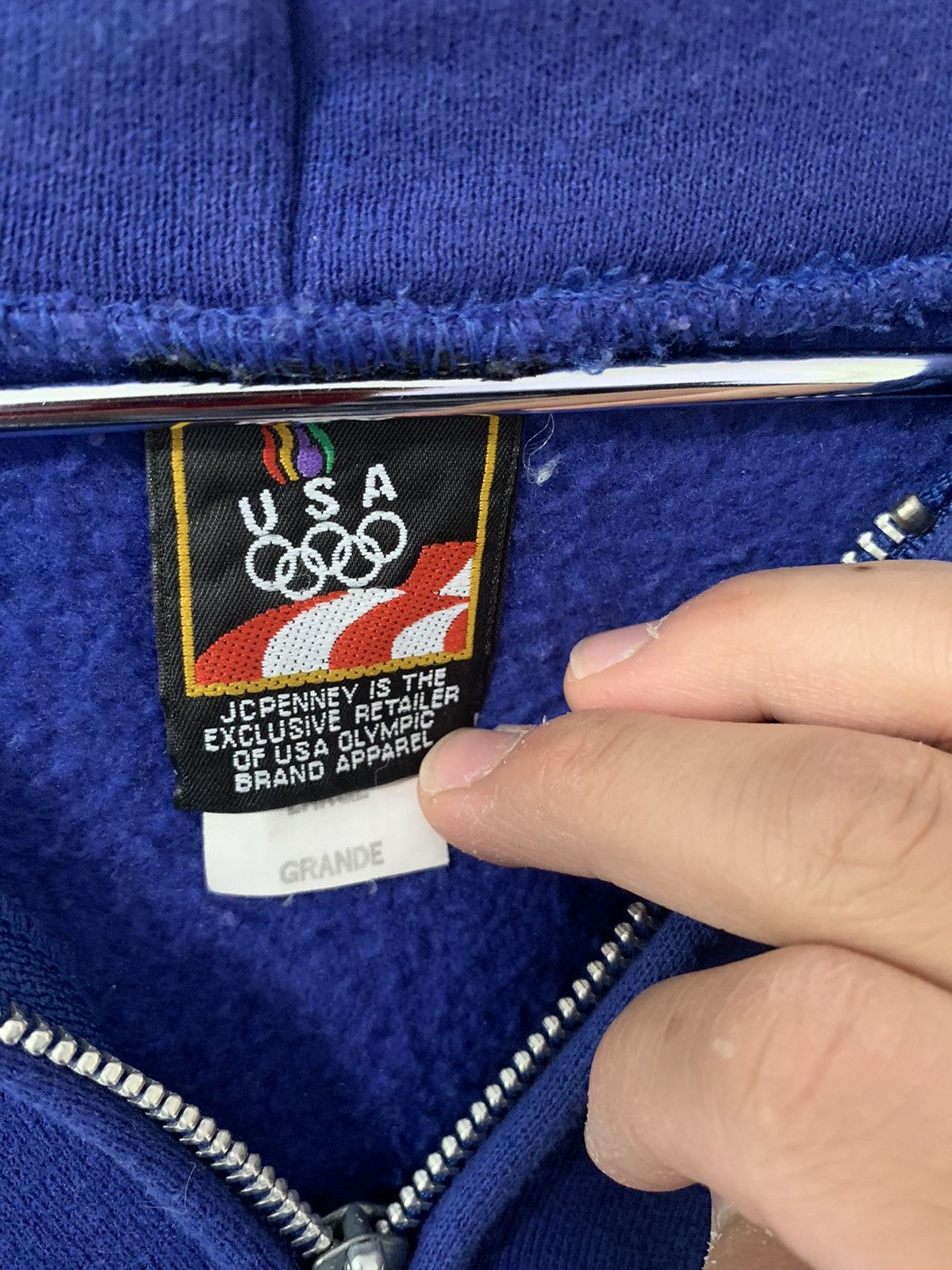 USA Olympics × Vintage Y2K USA Olympics zip up Size US L / EU 52-54 / 3 - 3 Thumbnail