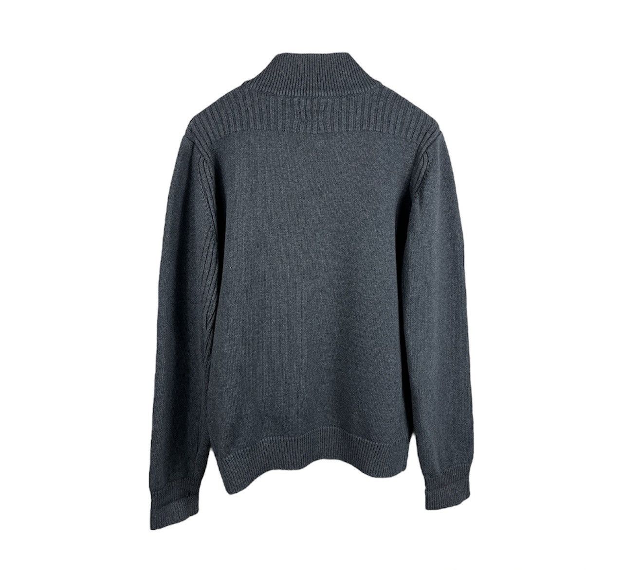 Schott × Vintage Vintage Schott NYC zip knitted sweater button up knit hoodie Size US XL / EU 56 / 4 - 2 Thumbnail