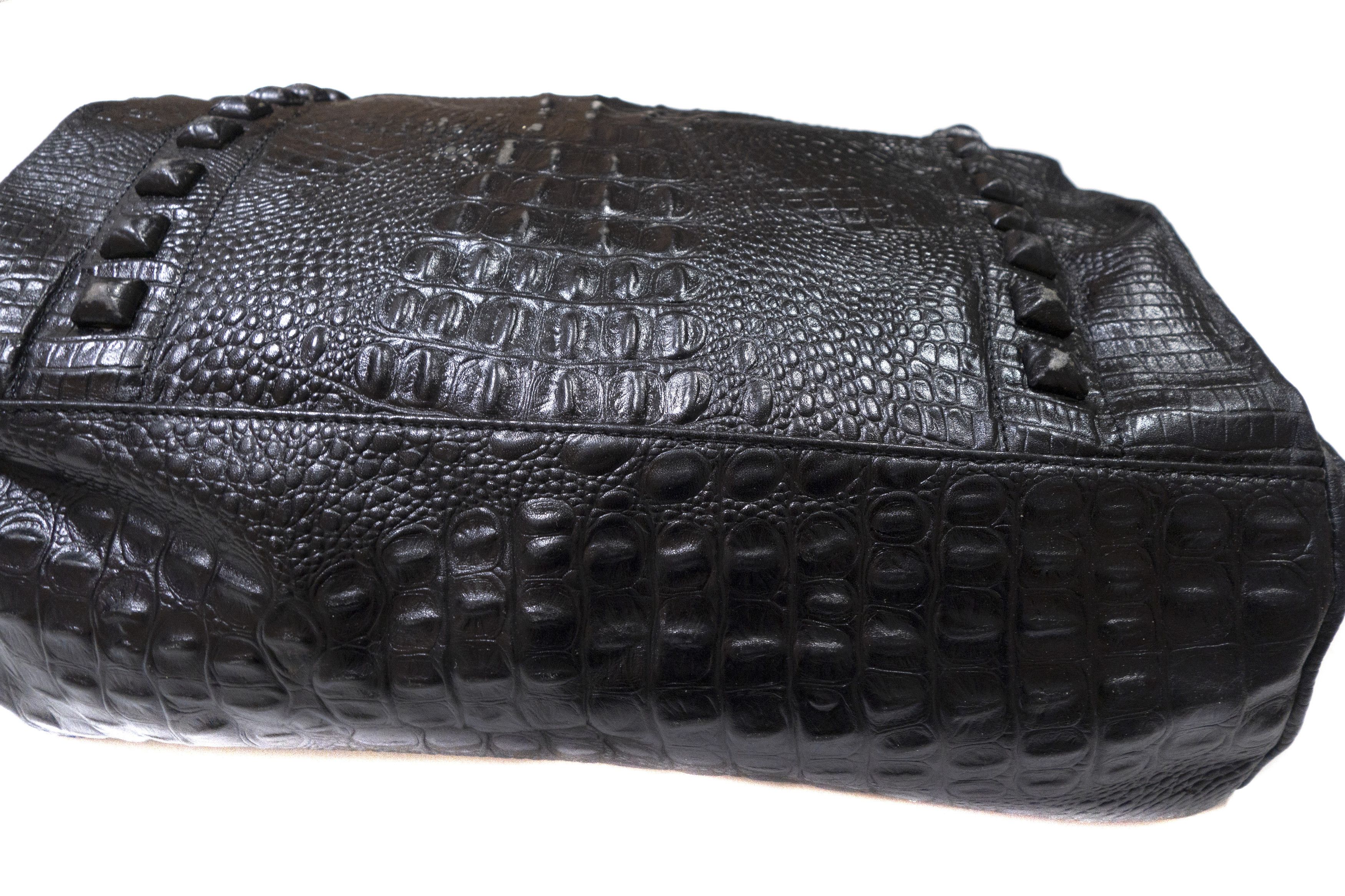 Furla 90S "Crocodile" Leather Bag Vintage Size ONE SIZE - 6 Thumbnail