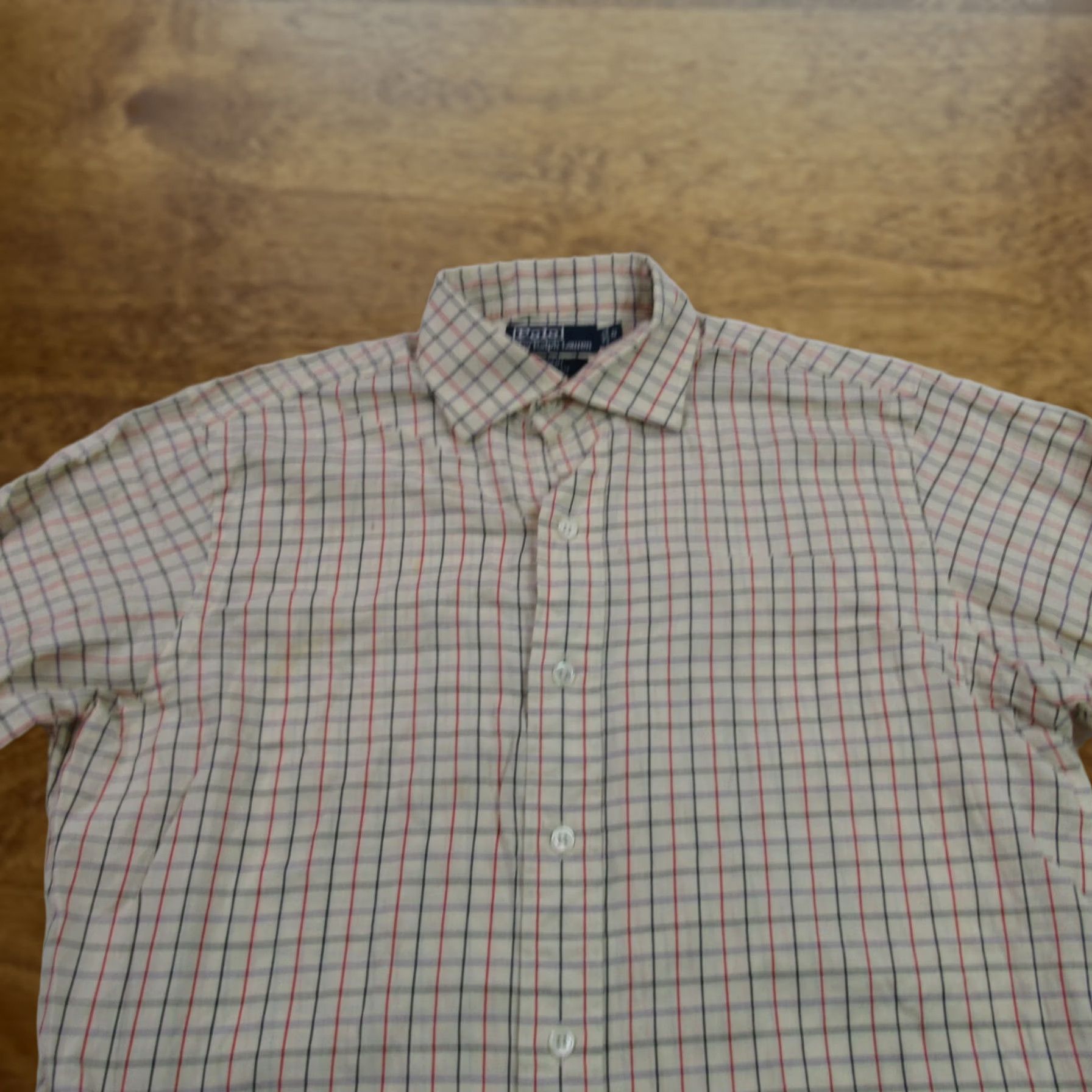 Ralph Lauren Ralph Lauren Shirt Small Long Sleeve Button Front Regent Checks Pony Mens Size US S / EU 44-46 / 1 - 1 Thumbnail