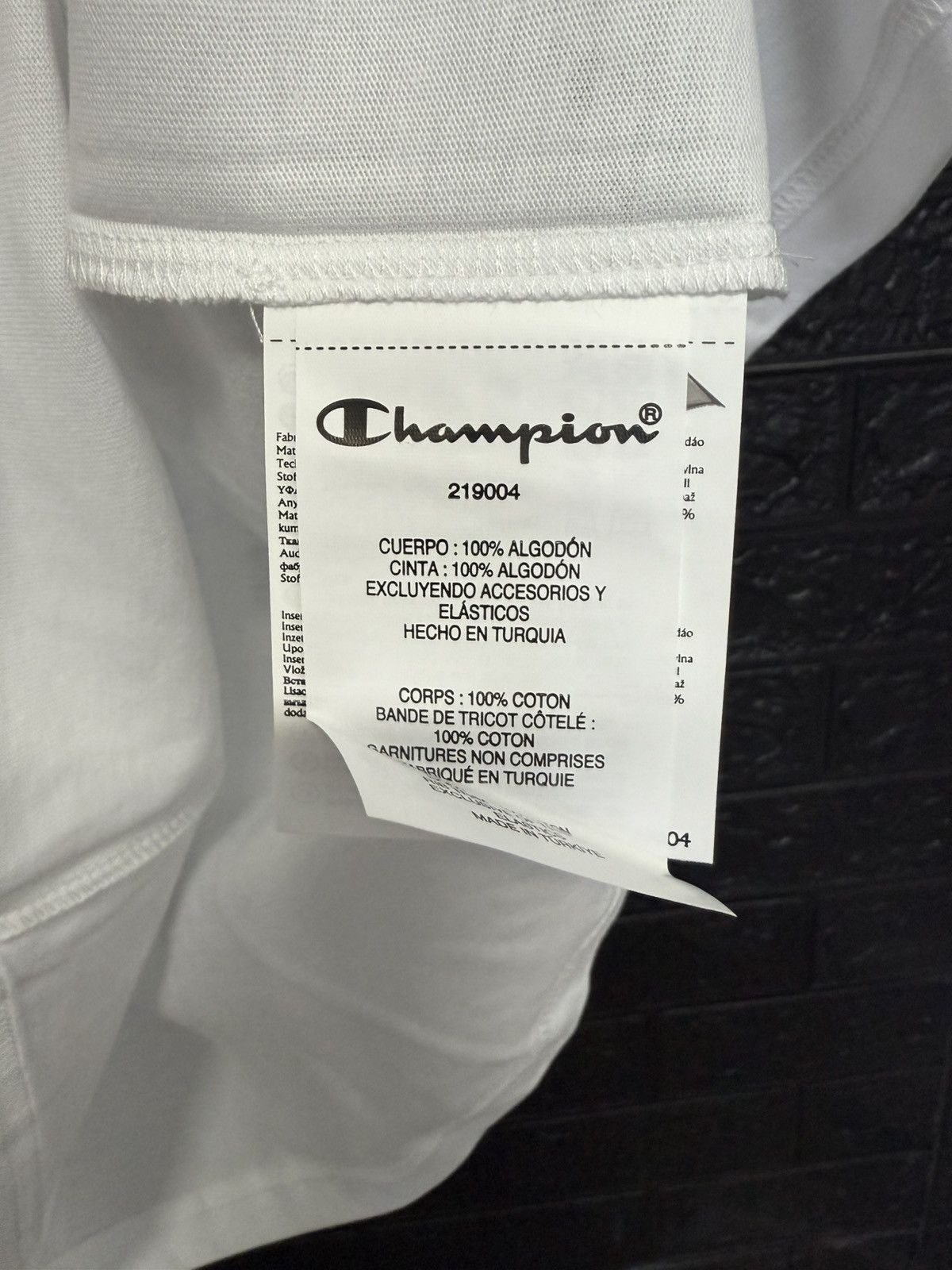 Champion × Palace Palace x Champion “ Brewer “ Tee Size US L / EU 52-54 / 3 - 5 Thumbnail