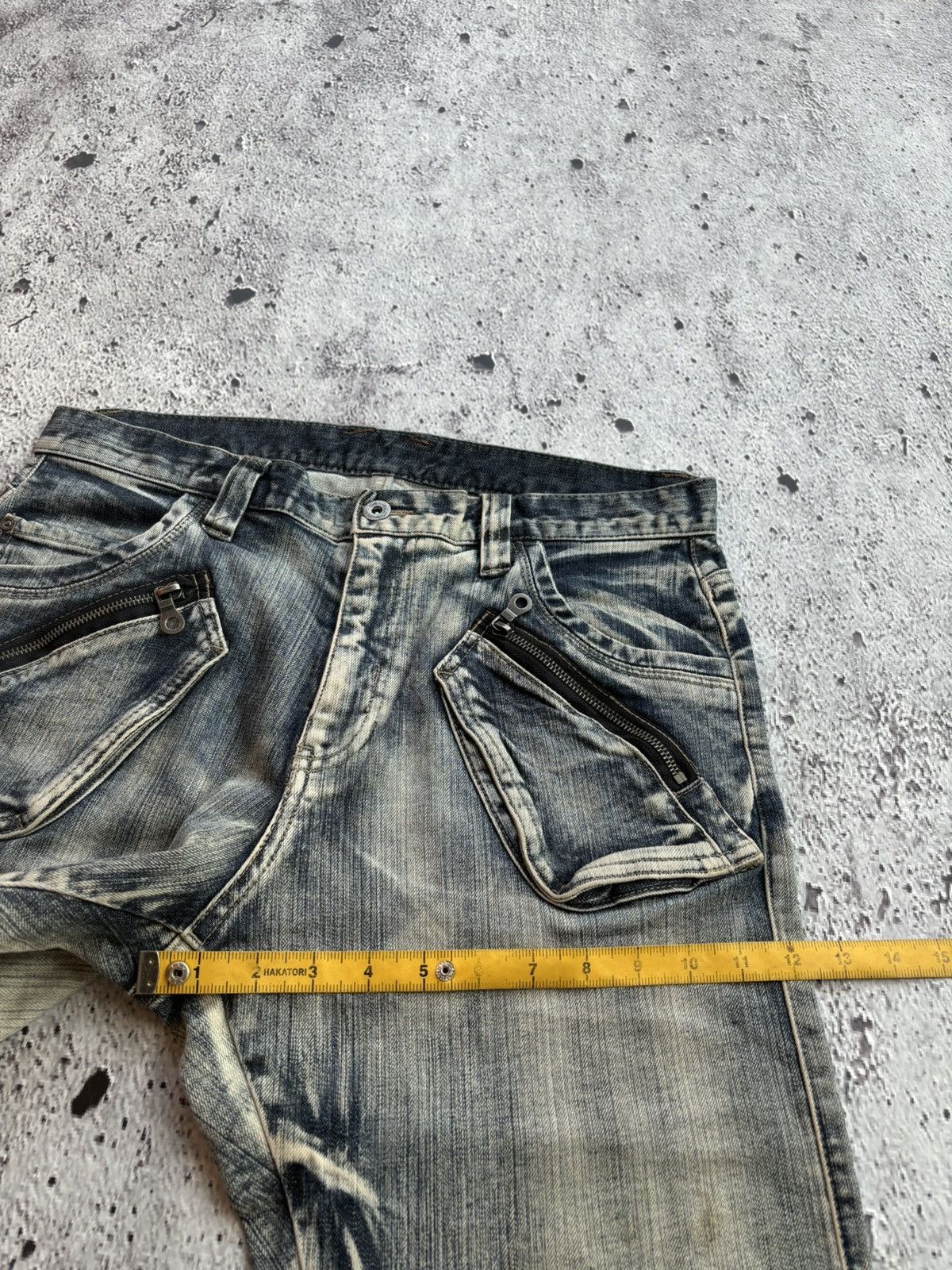 PPFM 2000's PPFM Denim jeansn Size US 33 - 13 Thumbnail