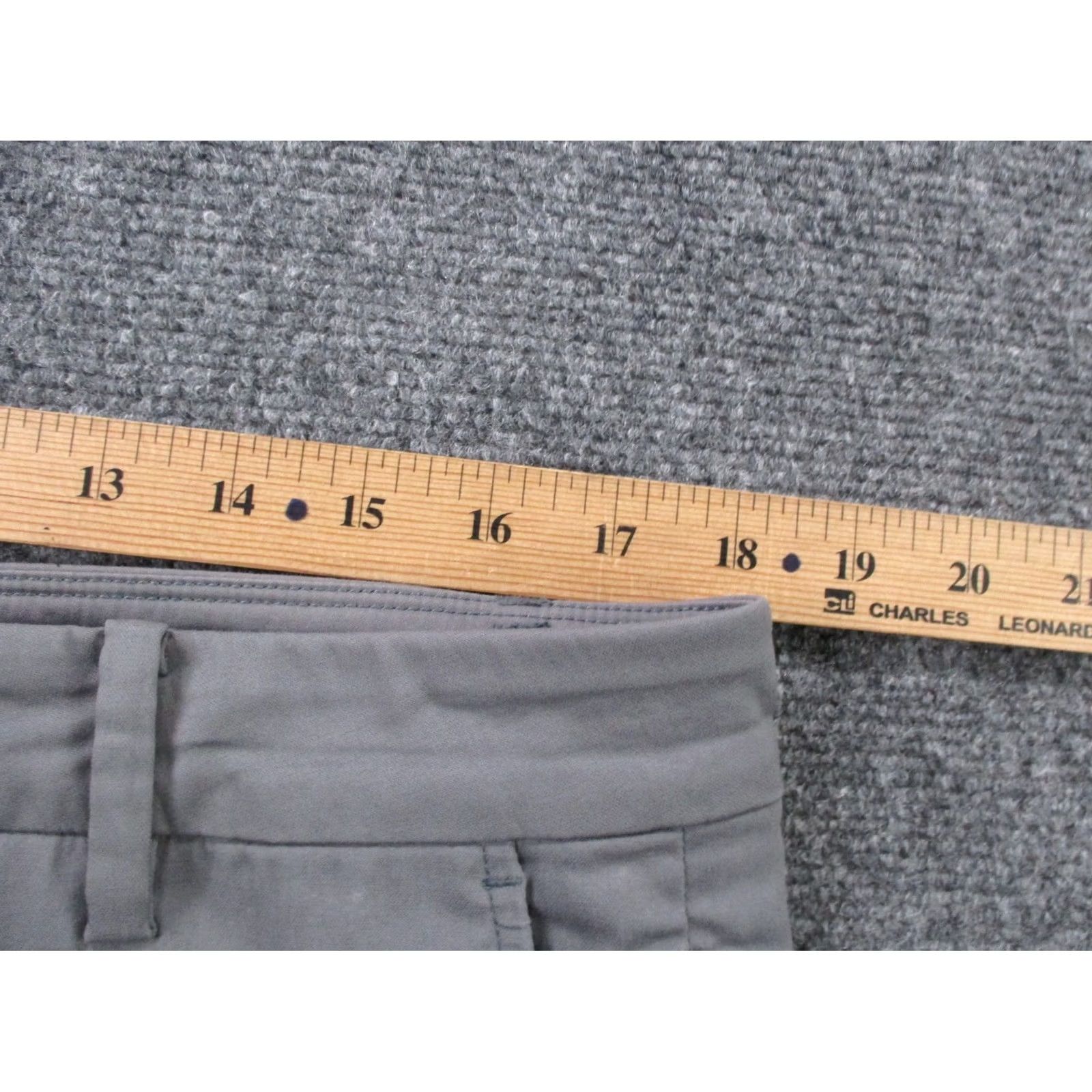 Vintage Bird Dog Pants Mens 36 X 30 Gray Chino Business Regular Straight Stretch Comfortable Pockets Work Outdoor сл Size US 36 / EU 52 - 6 Thumbnail