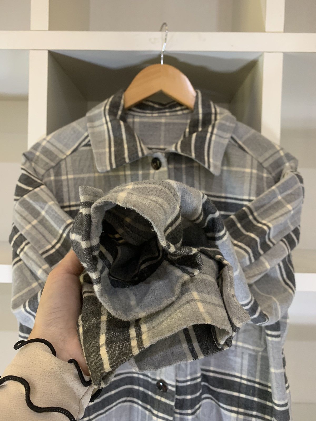 Flannel × GU Flannel Button Jacket Size US L / EU 52-54 / 3 - 10 Thumbnail