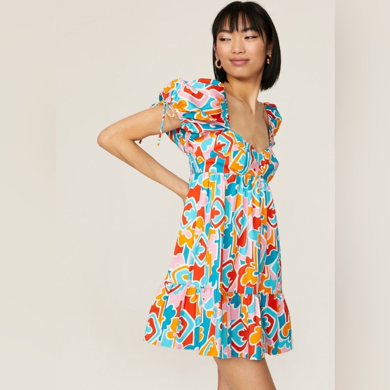 Amanda Uprichard Amanda Uprichard $250 Sicily Dress Large EUC Size L / US 10 / IT 46 - 7 Thumbnail