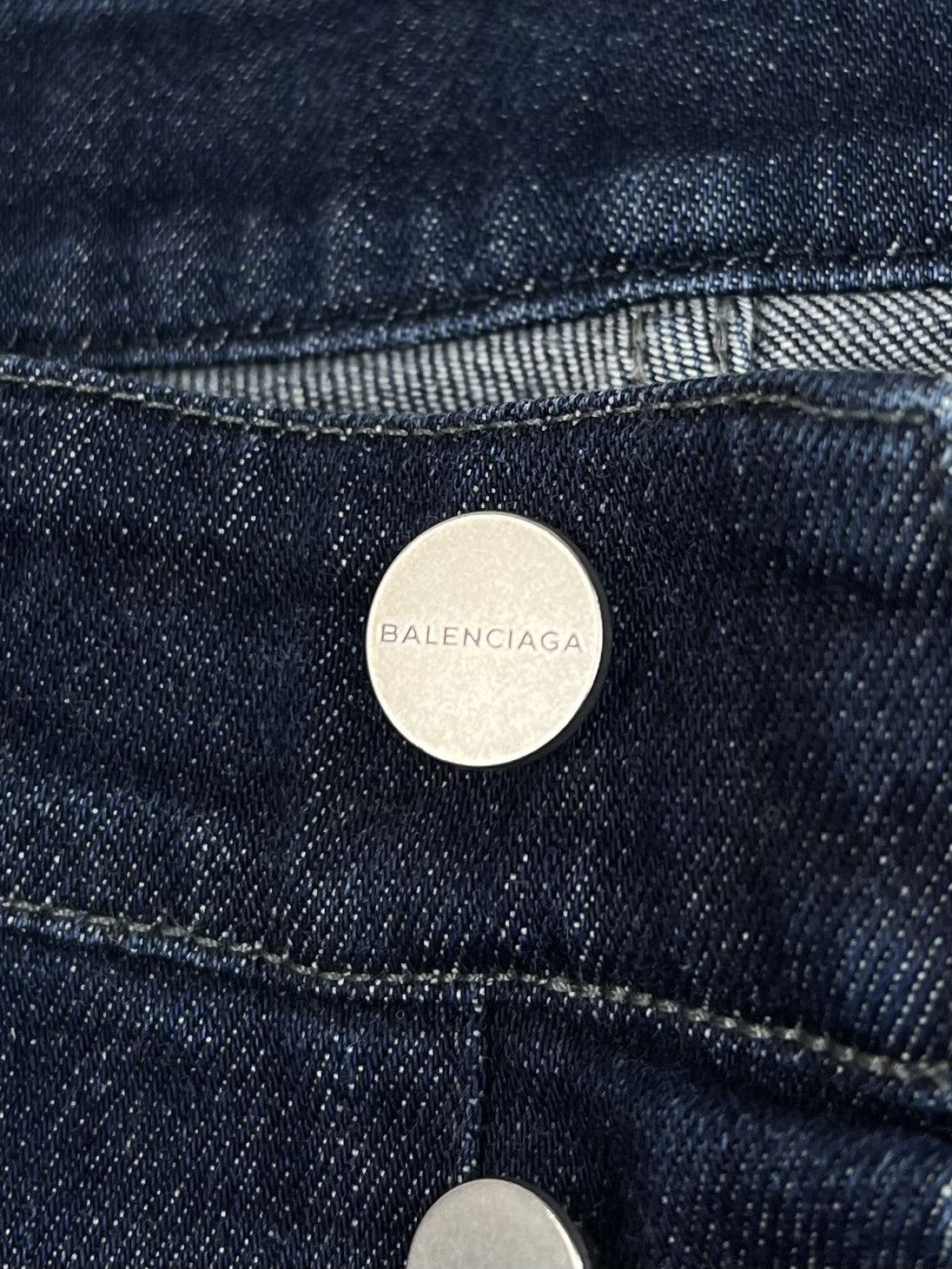 Balenciaga BALENCIAGA Denim Pants Jeans Slim Skinny Fit Trousers Blue Size US 29 - 6 Thumbnail