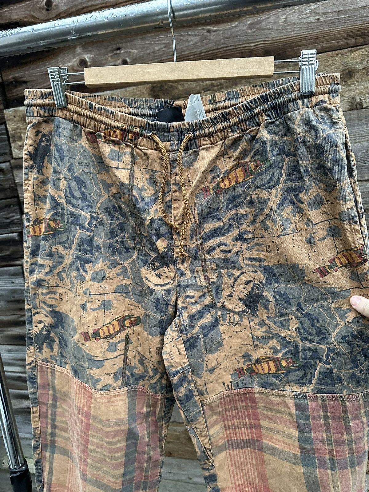 Vintage THINK PINK 90s pants Size US 32 / EU 48 - 3 Thumbnail
