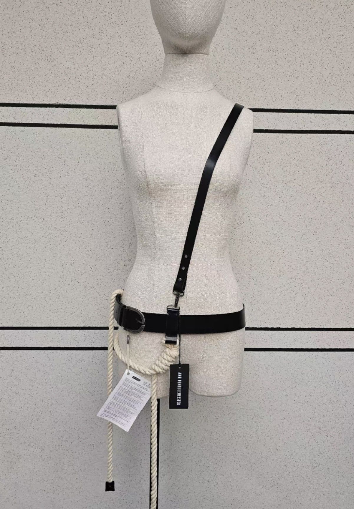 Ann Demeulemeester Ann demeulemeester runway new leather belts Size ONE SIZE - 5 Thumbnail