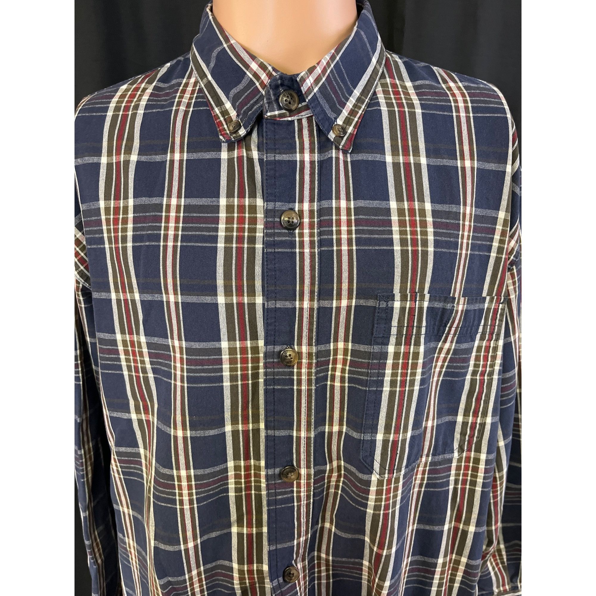 Other C.E. Schmidt Workwear Men's Blue Flannel Shirt/Button Up Sz Size US XL / EU 56 / 4 - 2 Thumbnail