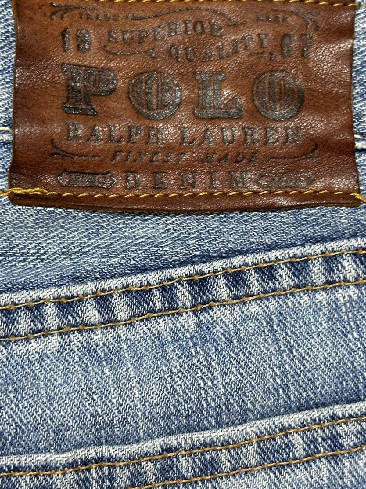 Polo Ralph Lauren Vintage Polo Ralph Lauren Classic Blue Wash Style Jeans Size US 36 / EU 52 - 9 Thumbnail