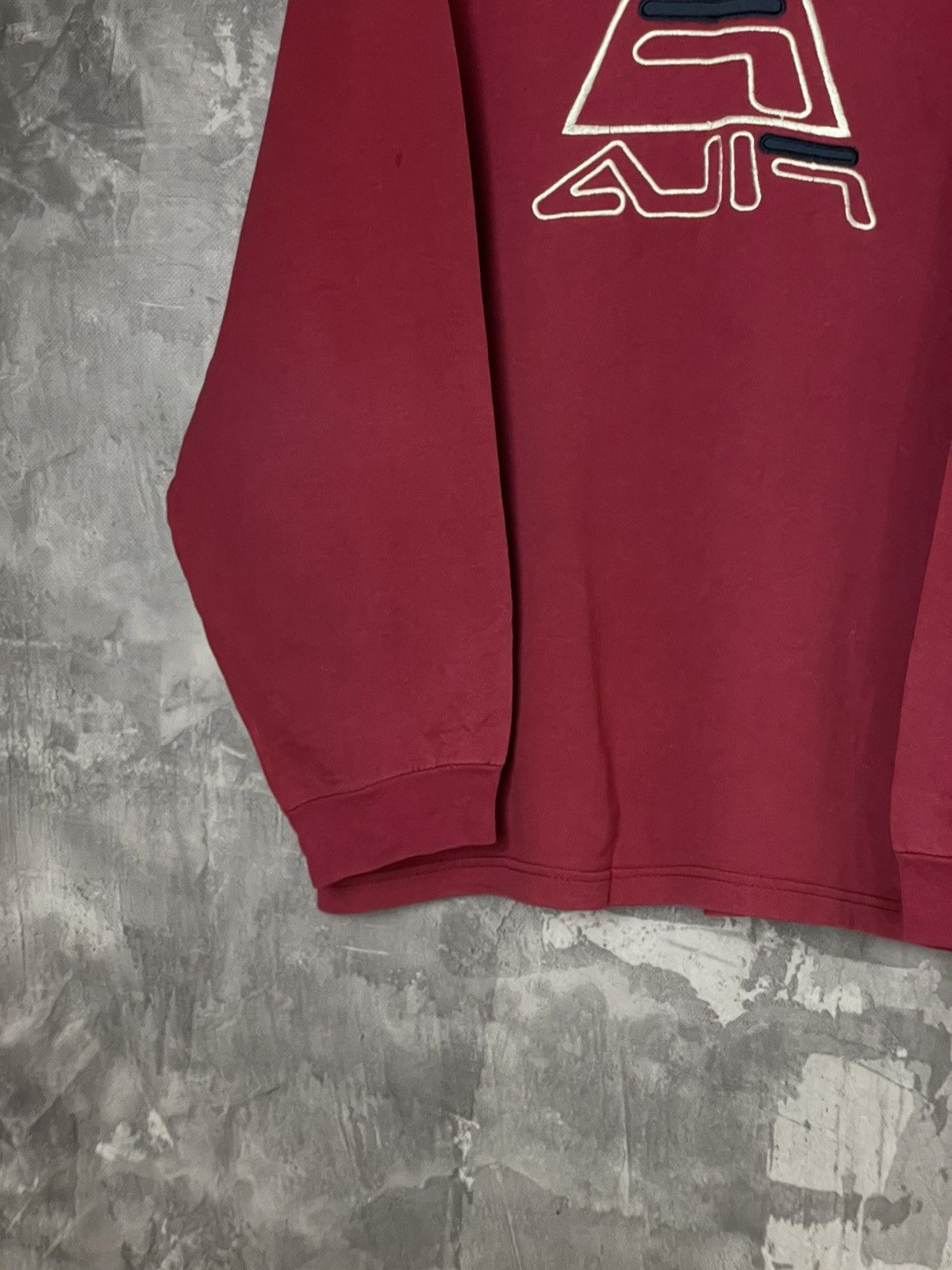 Fila × Vintage 🧨 90’S FILA VINTAGE BIG LOGO BOXY OVERSIZED RETRO SWEATSHIRT Size US L / EU 52-54 / 3 - 5 Thumbnail