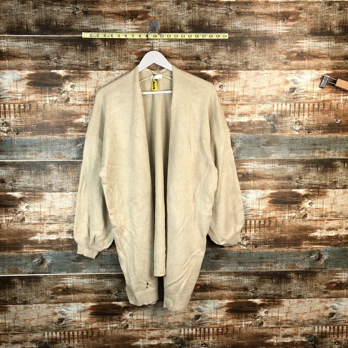 Earth & Music Econology Brown Cardigan Knitwear #A1828