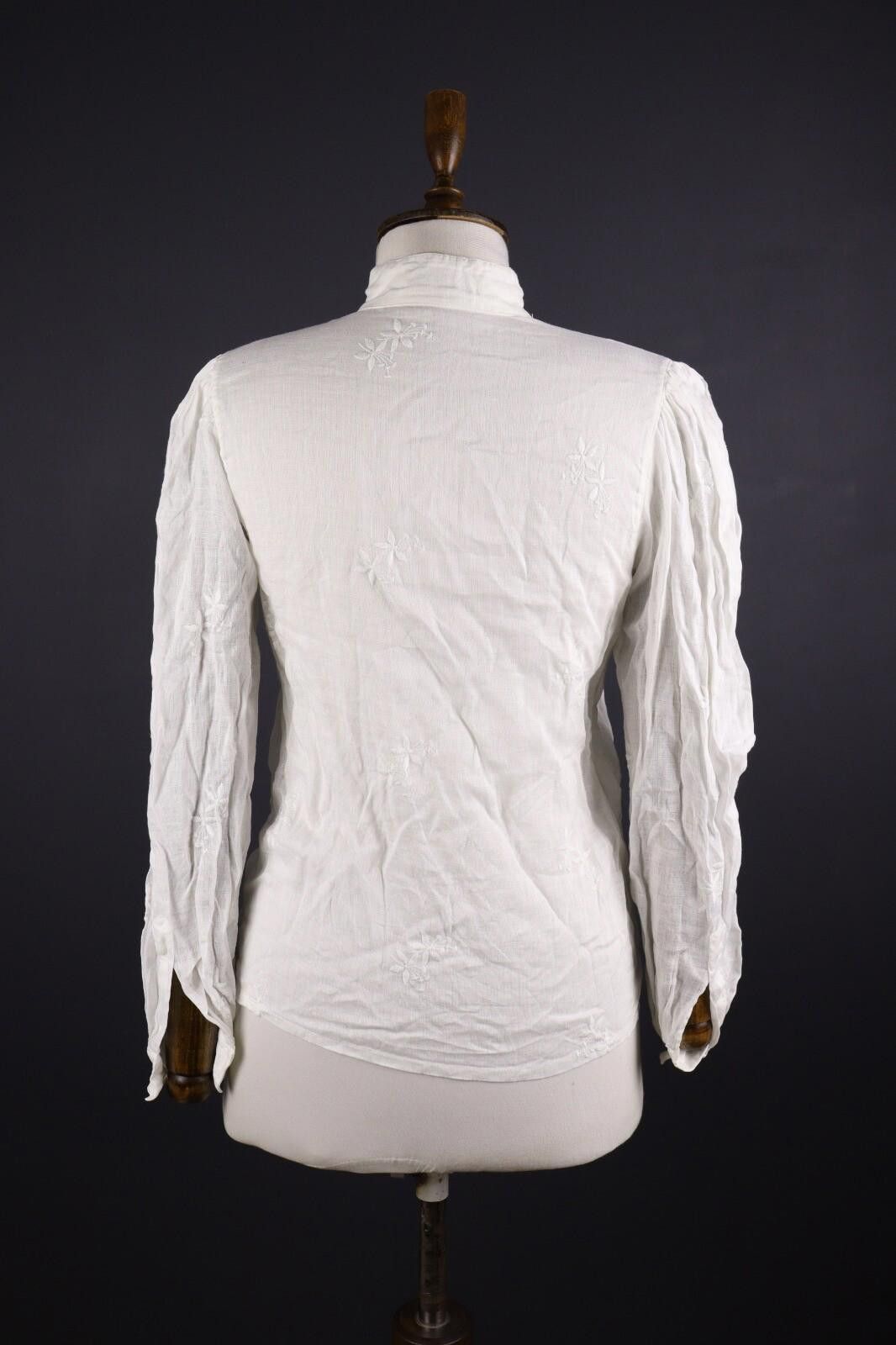 Escada Escada Margareta Ley Vintage Linen Floral Blouse Size 34 Size M / US 6-8 / IT 42-44 - 5 Thumbnail