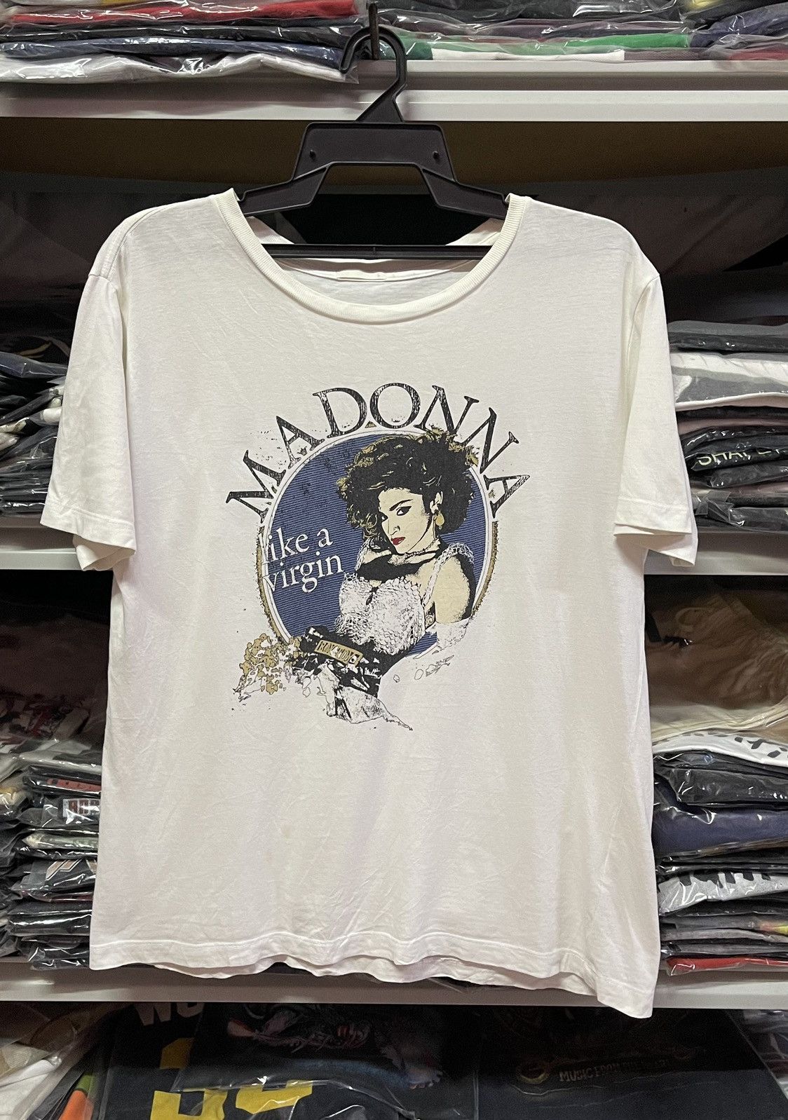 Band Tees Madonna Tour Like A Virgin🔥🔥🔥 Size US M / EU 48-50 / 2 - 1 Thumbnail