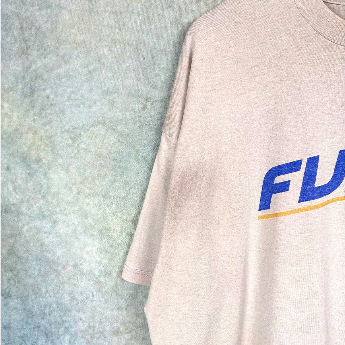 Fubu × Vintage Vintage Y2K Fubu Sailing T Shirt Sz XXL Tan Graphic Size US XXL / EU 58 / 5 - 7 Thumbnail