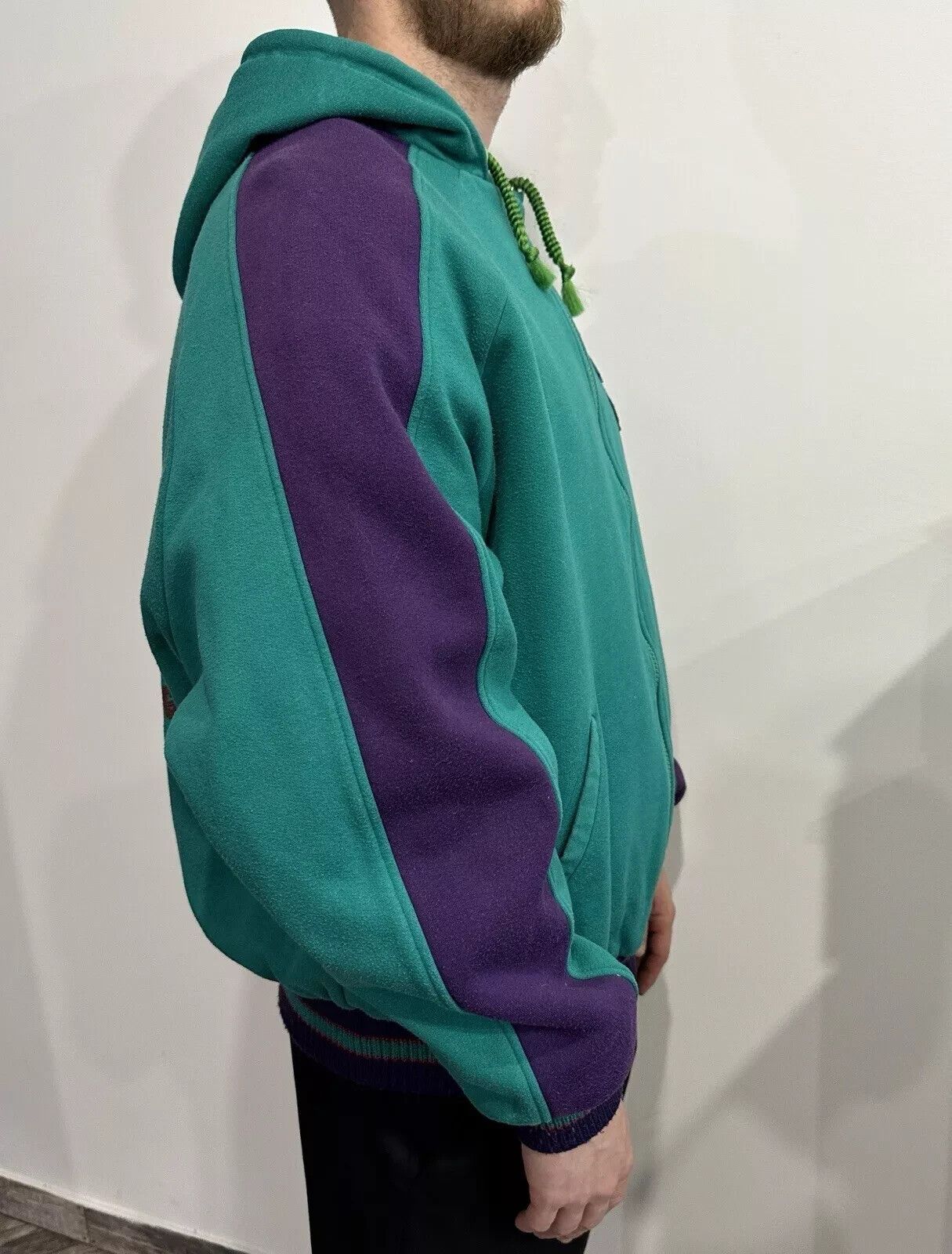 Adidas VINTAGE 1980s 80s ADIDAS ACADEMY DIVISION VENTEX JACKET Size US L / EU 52-54 / 3 - 6 Thumbnail