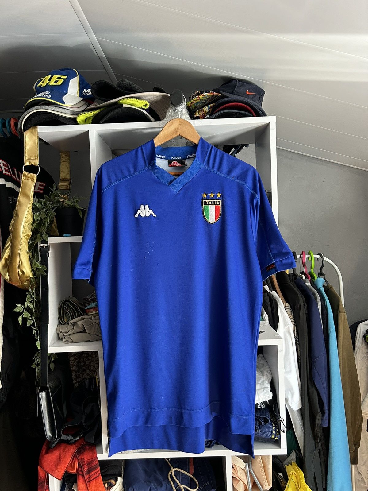 Kappa Italy Kappa 1998/00 Home soccer jersey Size US L / EU 52-54 / 3 - 1 Thumbnail
