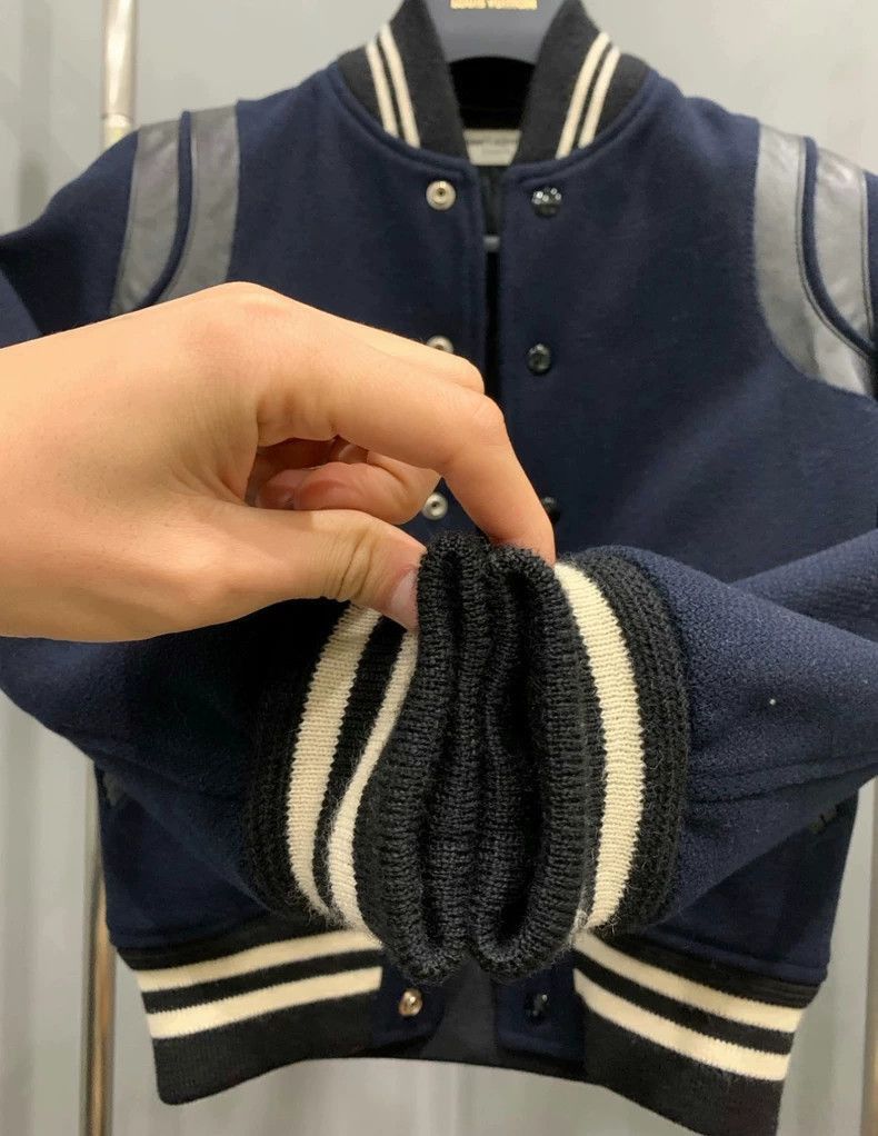 Saint Laurent Paris Saint Laurent Paris Collar baseball jacket-2506 Size US XS / EU 42 / 0 - 2 Thumbnail