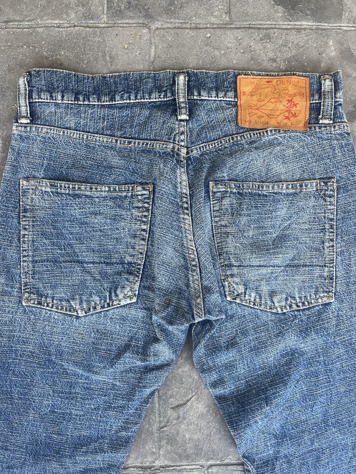 Japanese Brand JAPAN MADE Ku Denim Melt Into The Universe Lot 515654 Size US 30 / EU 46 - 9 Thumbnail