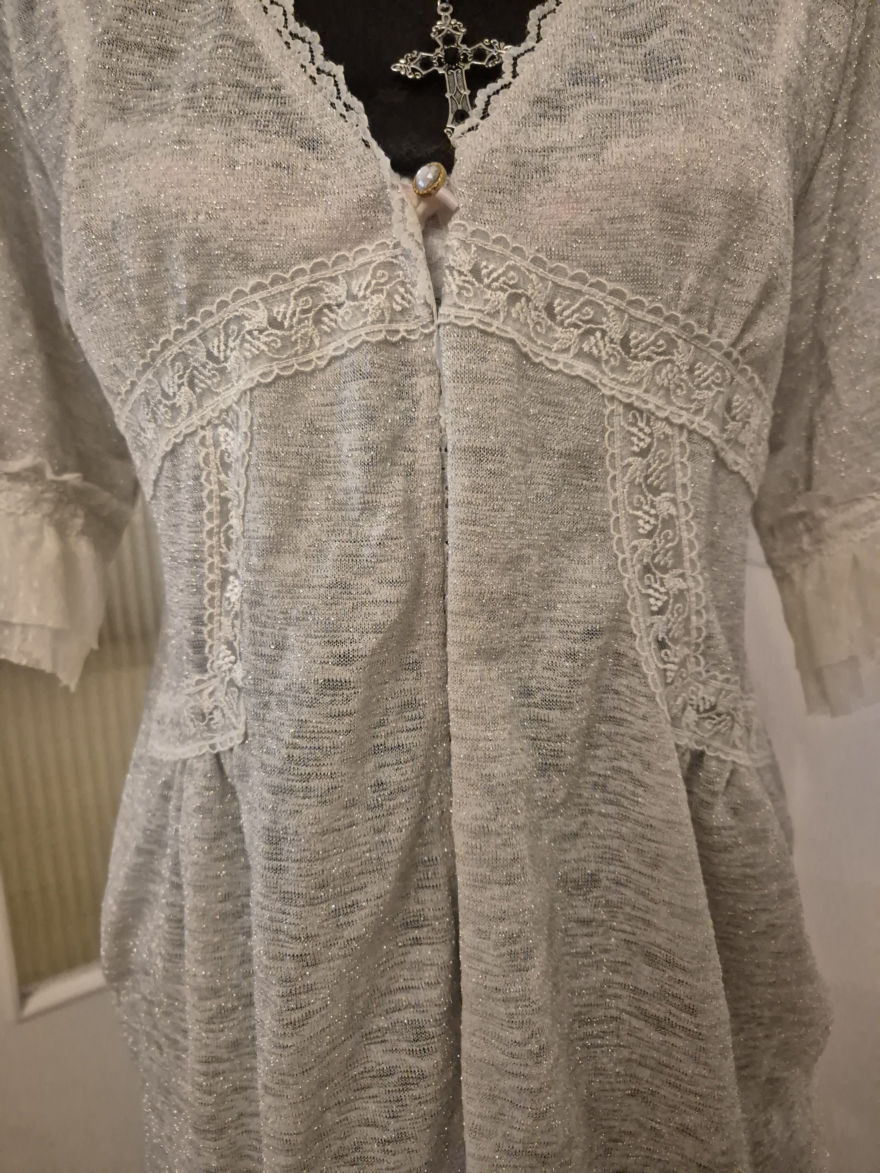 Other RARE vintage piece!! unique axes femme cardigan lolita gairy Size M / US 6-8 / IT 42-44 - 12 Thumbnail