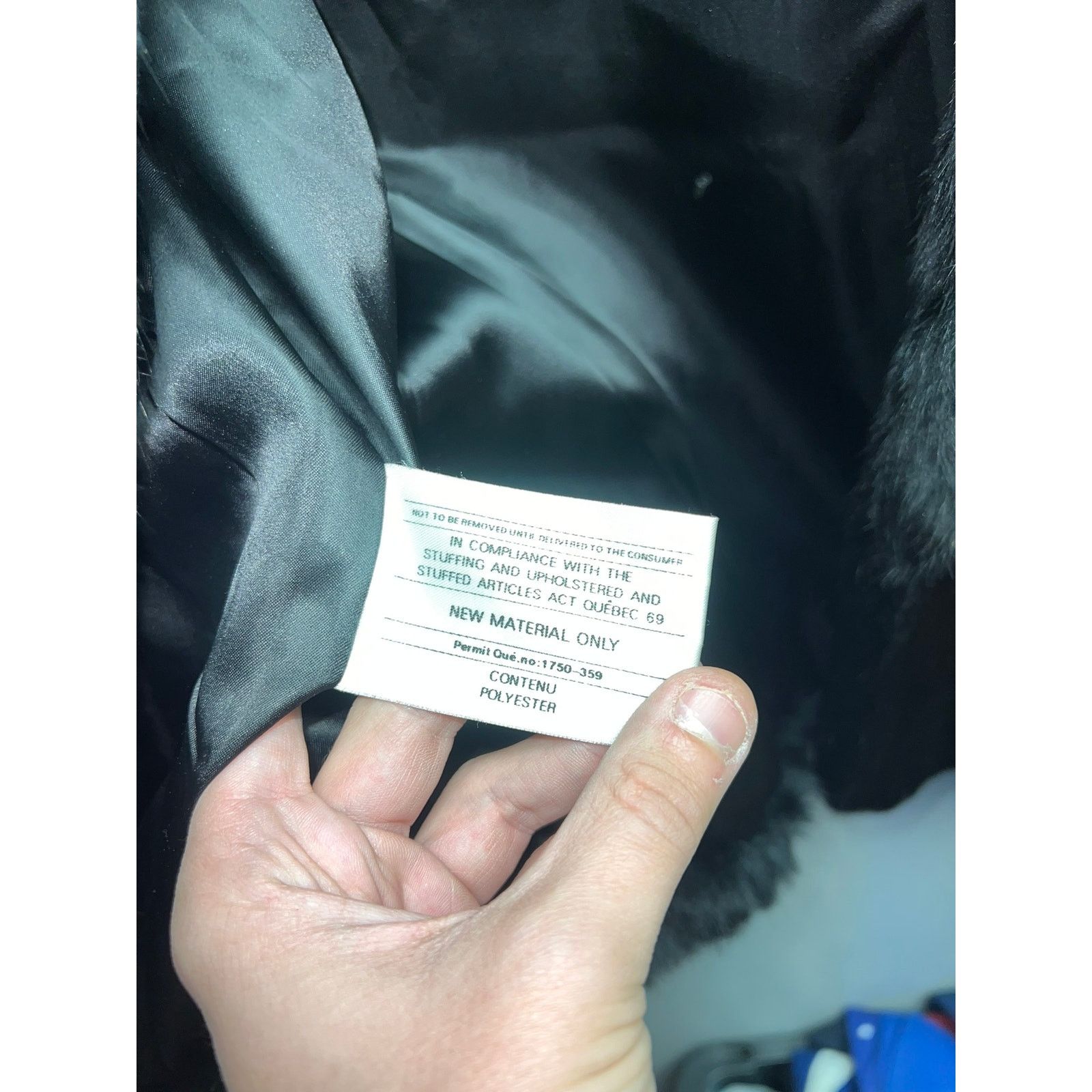 Vintage Vintage Ada Rabbit Fur Coat Black Dyed Montreal VTG Medium Size M / US 6-8 / IT 42-44 - 9 Thumbnail