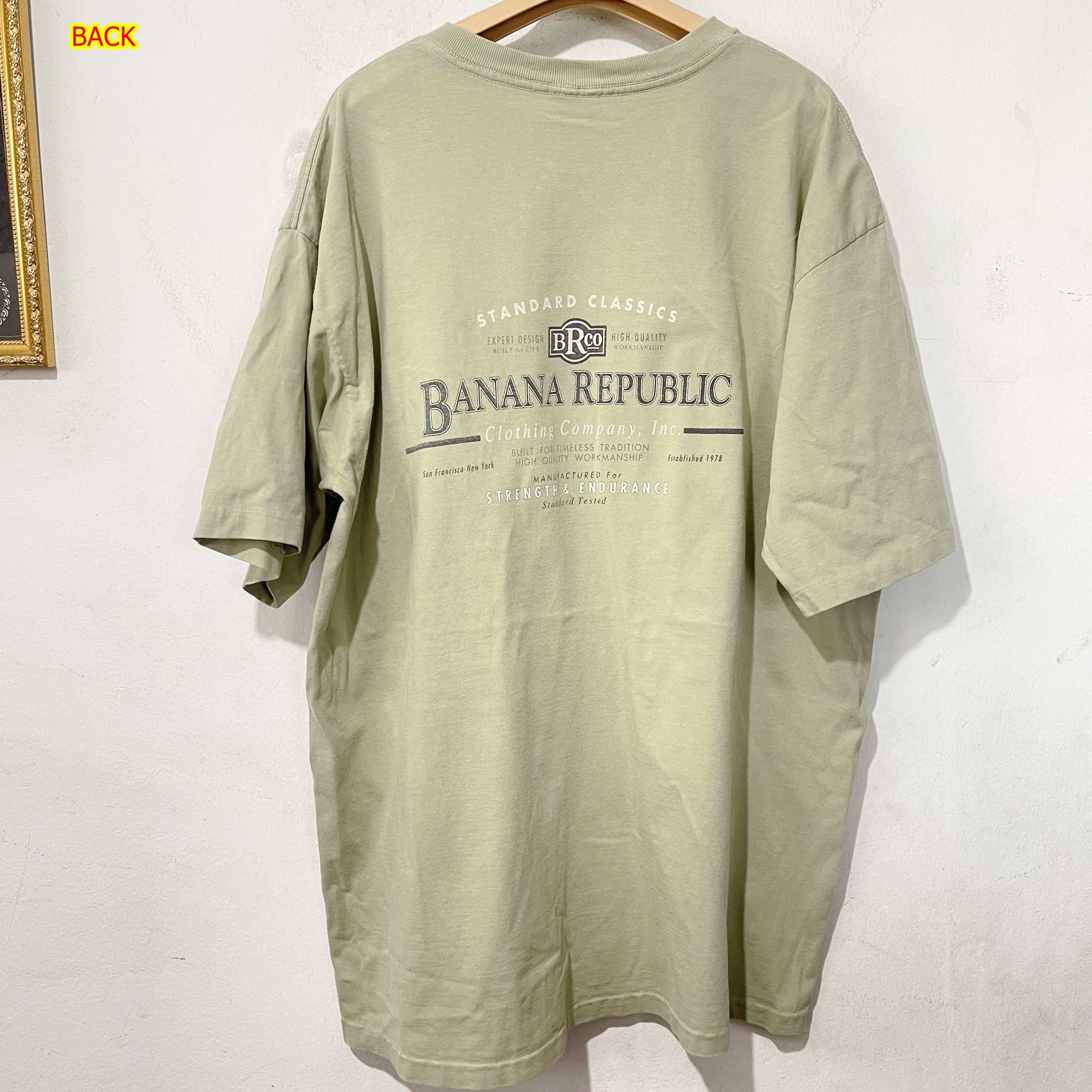 Banana Republic Vintage 90s Banana Republic T-Shirt Size US XL / EU 56 / 4 - 1 Thumbnail